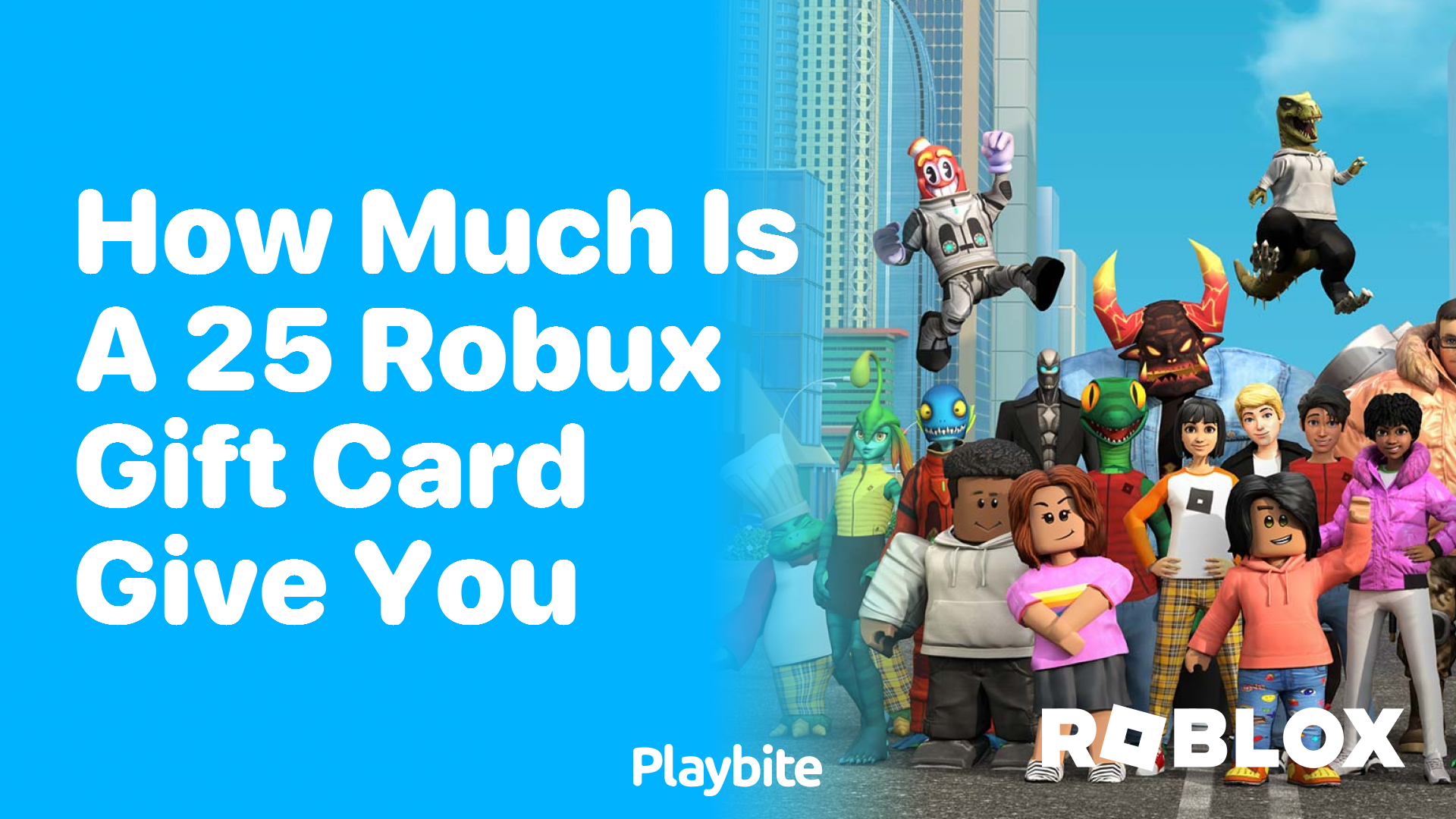 How Much Does a 25 Robux Gift Card Give You?