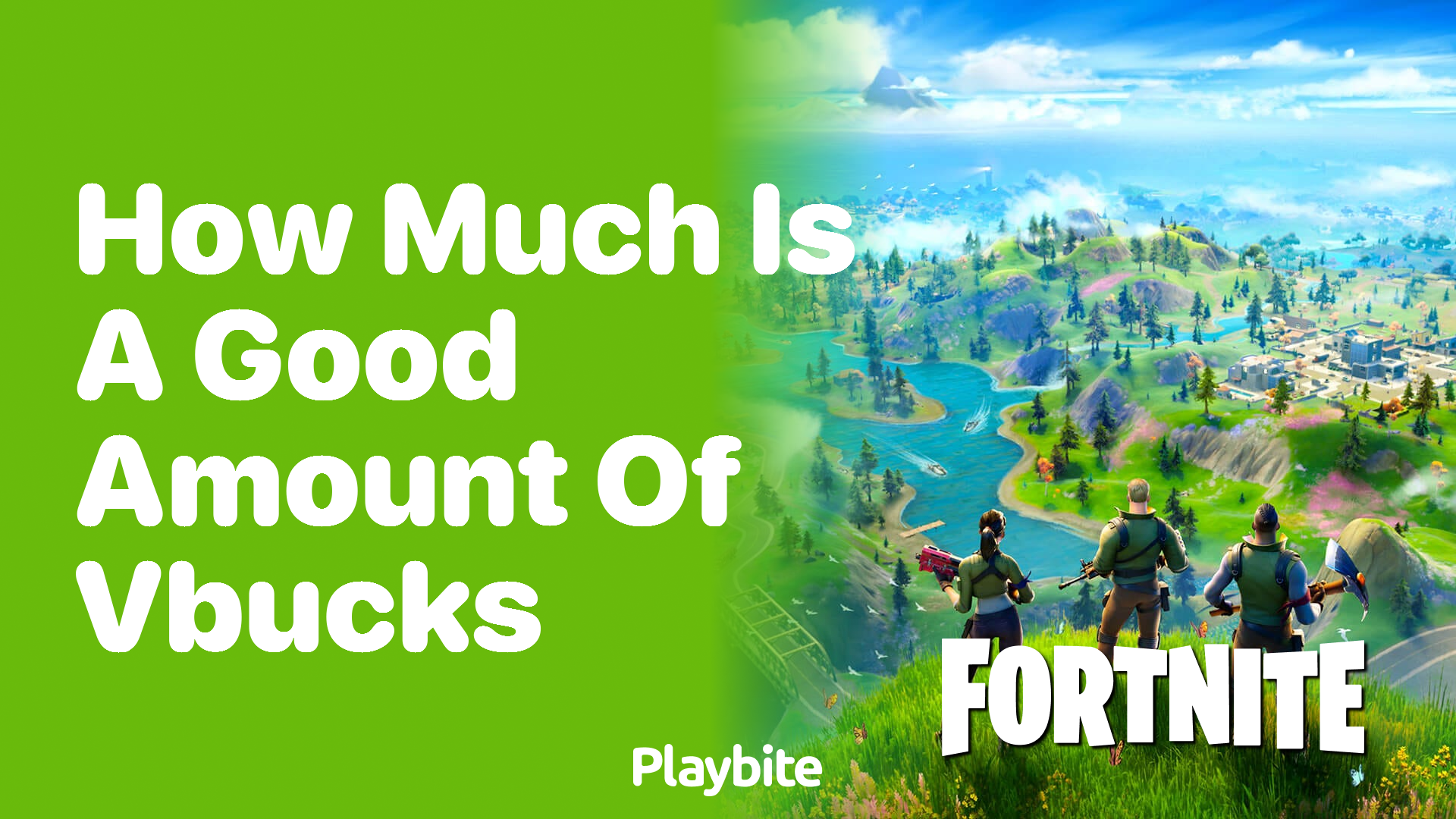 How Much is a Good Amount of V-Bucks in Fortnite?