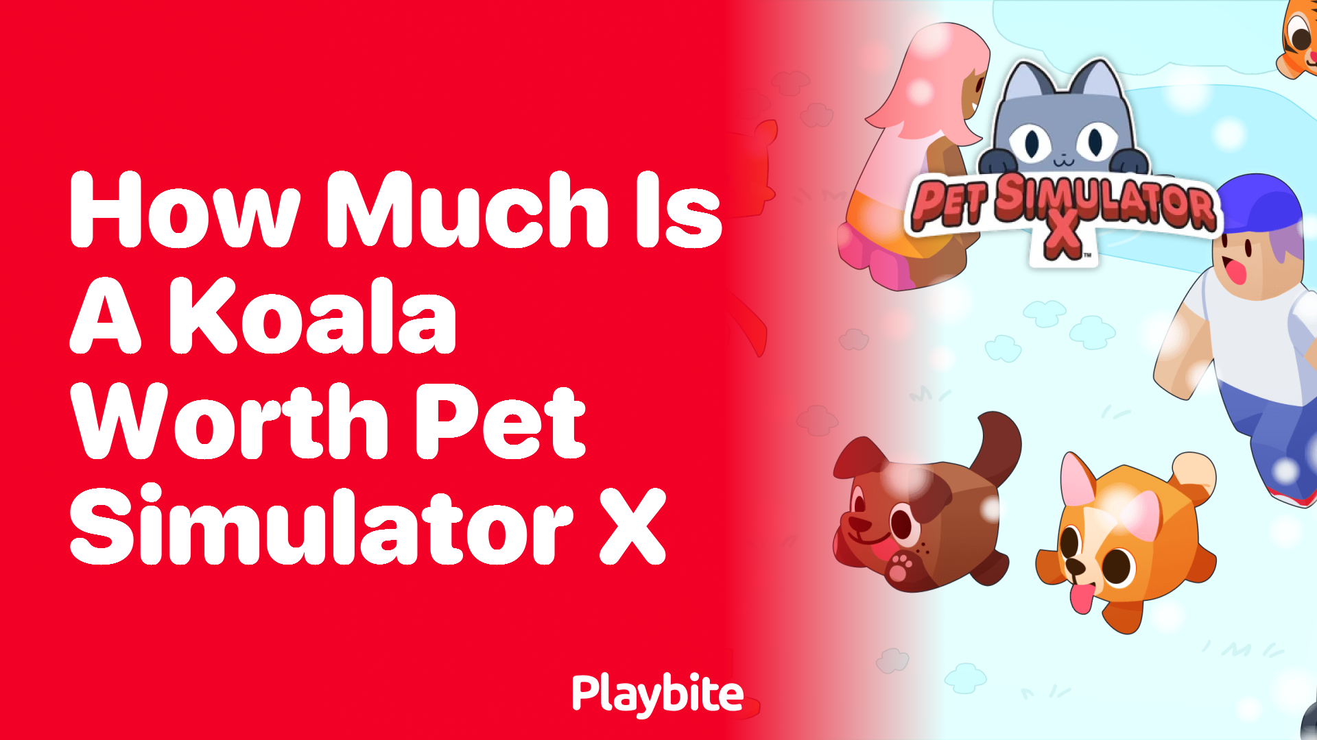 How Much is a Koala Worth in Pet Simulator X?