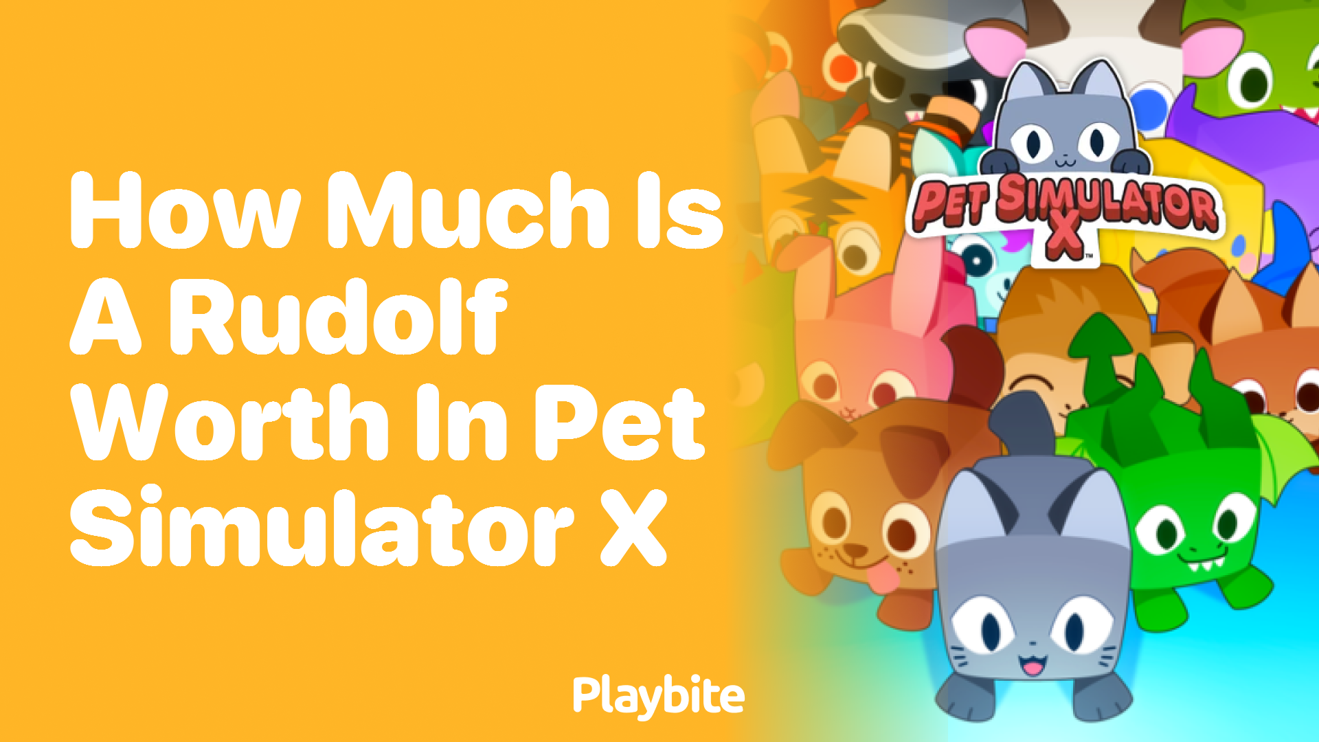 How Much Is a Rudolf Worth in Pet Simulator X?