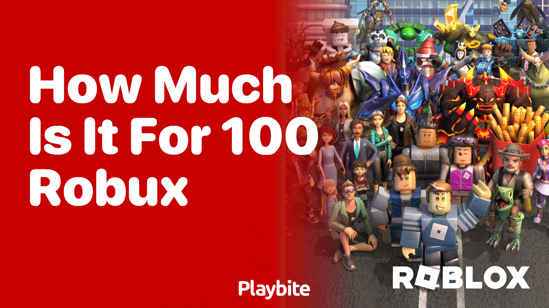 How Much is It for 100 Robux?