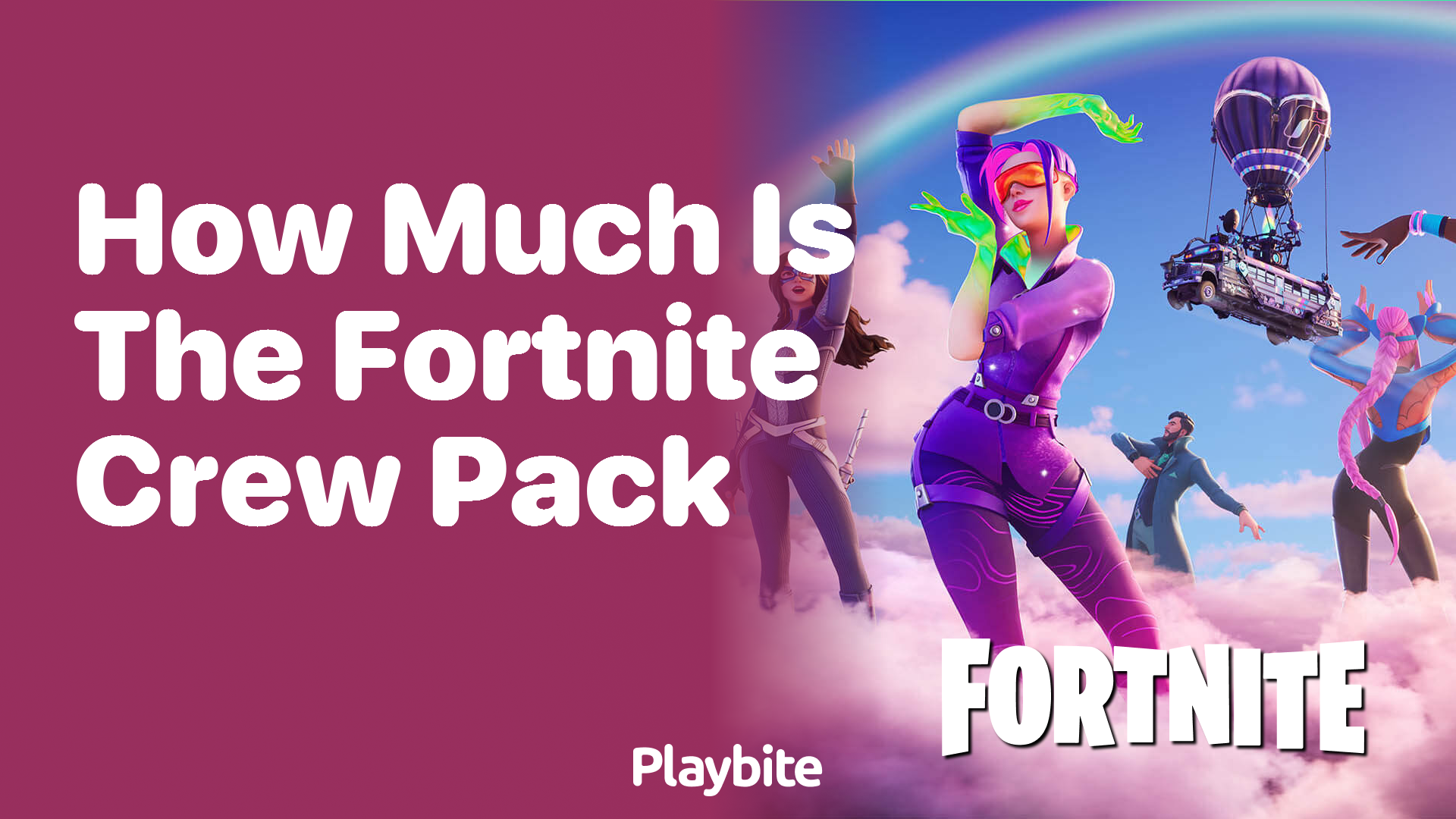 How Much is the Fortnite Crew Pack?
