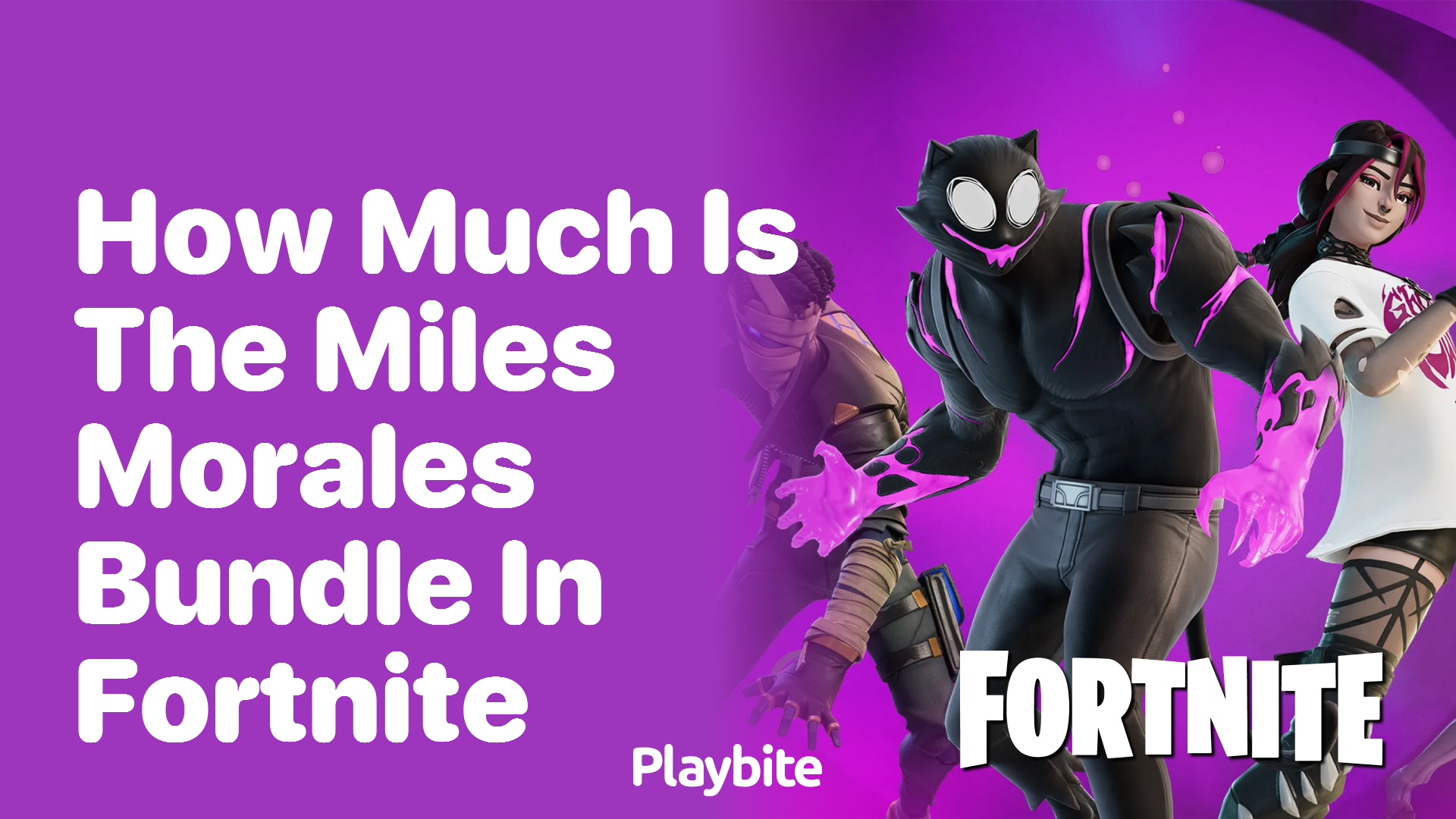 How Much is the Miles Morales Bundle in Fortnite?