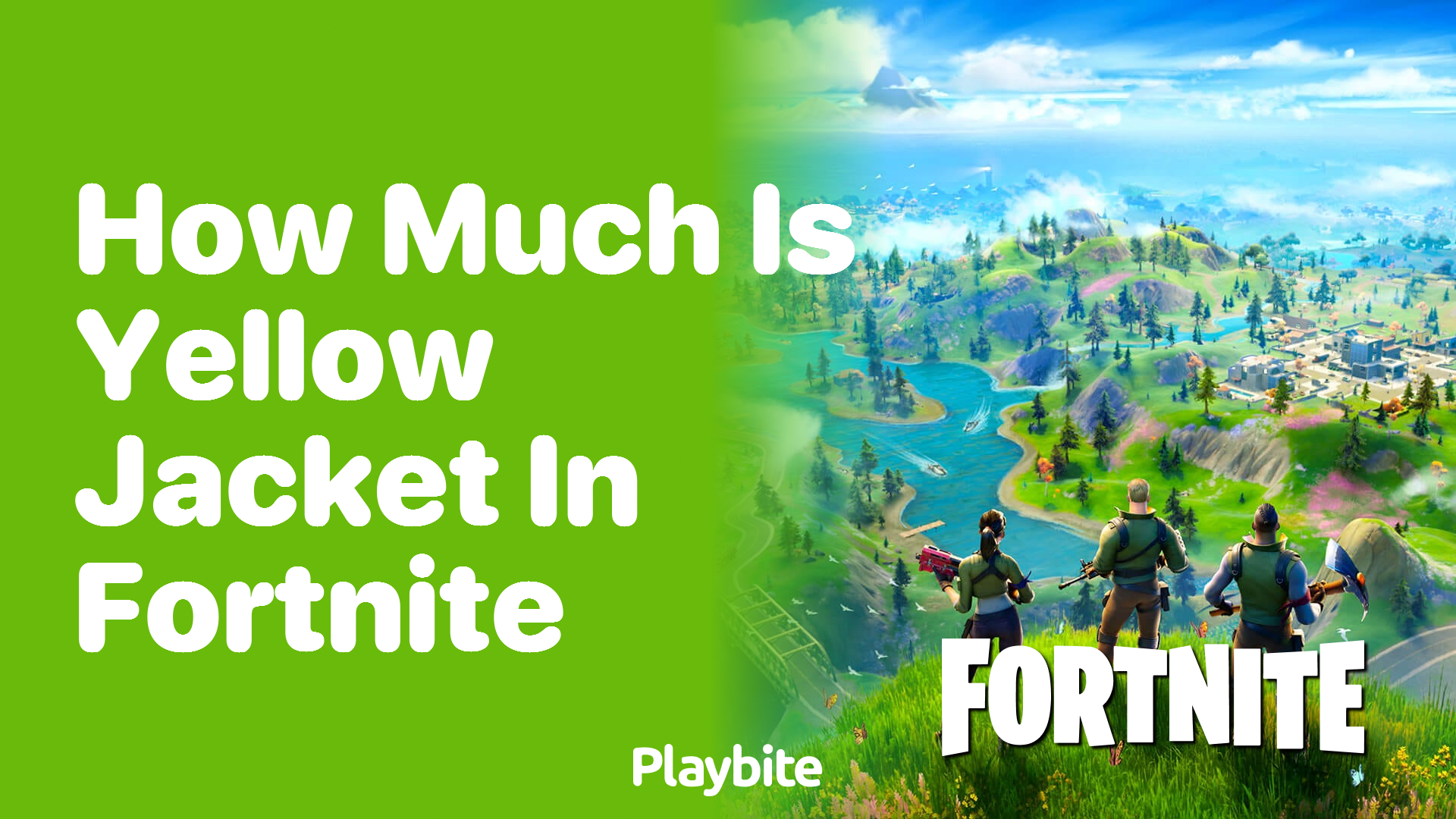 How Much Is Yellow Jacket in Fortnite?