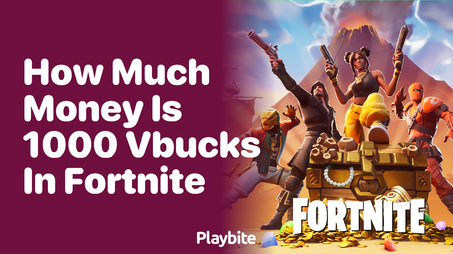 How Much Money is 1000 V-Bucks in Fortnite?
