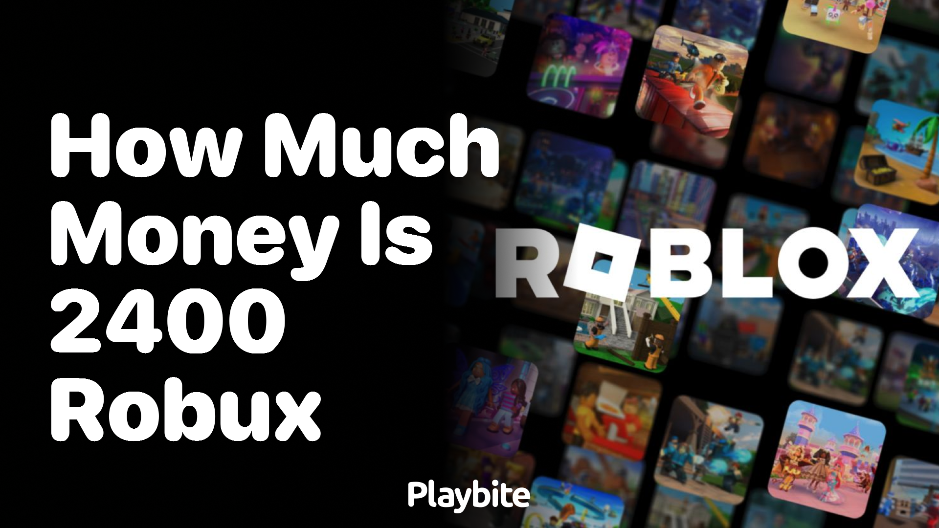 How Much Money is 2400 Robux?