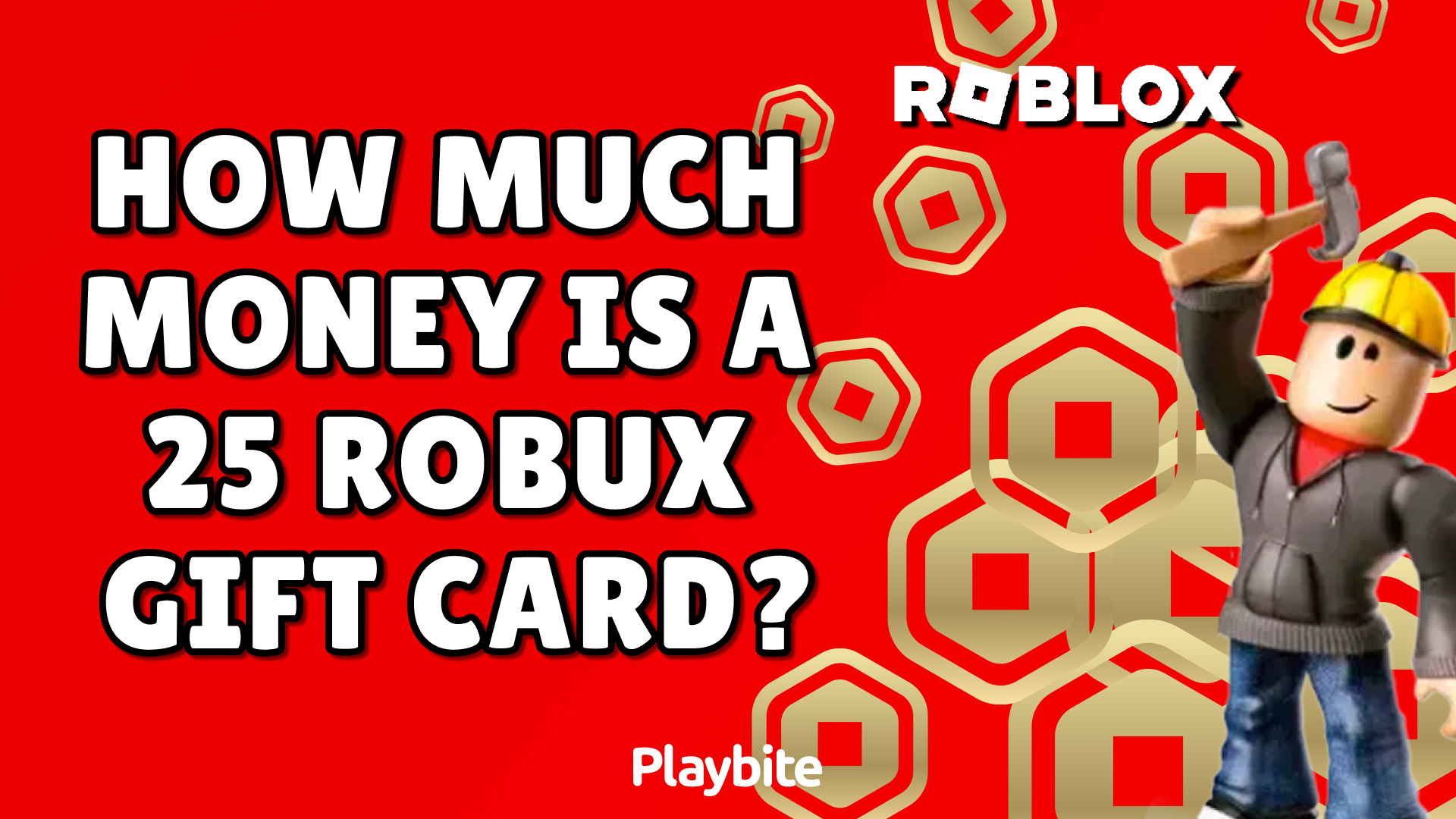 How Much Money Is a 25 Robux Gift Card?