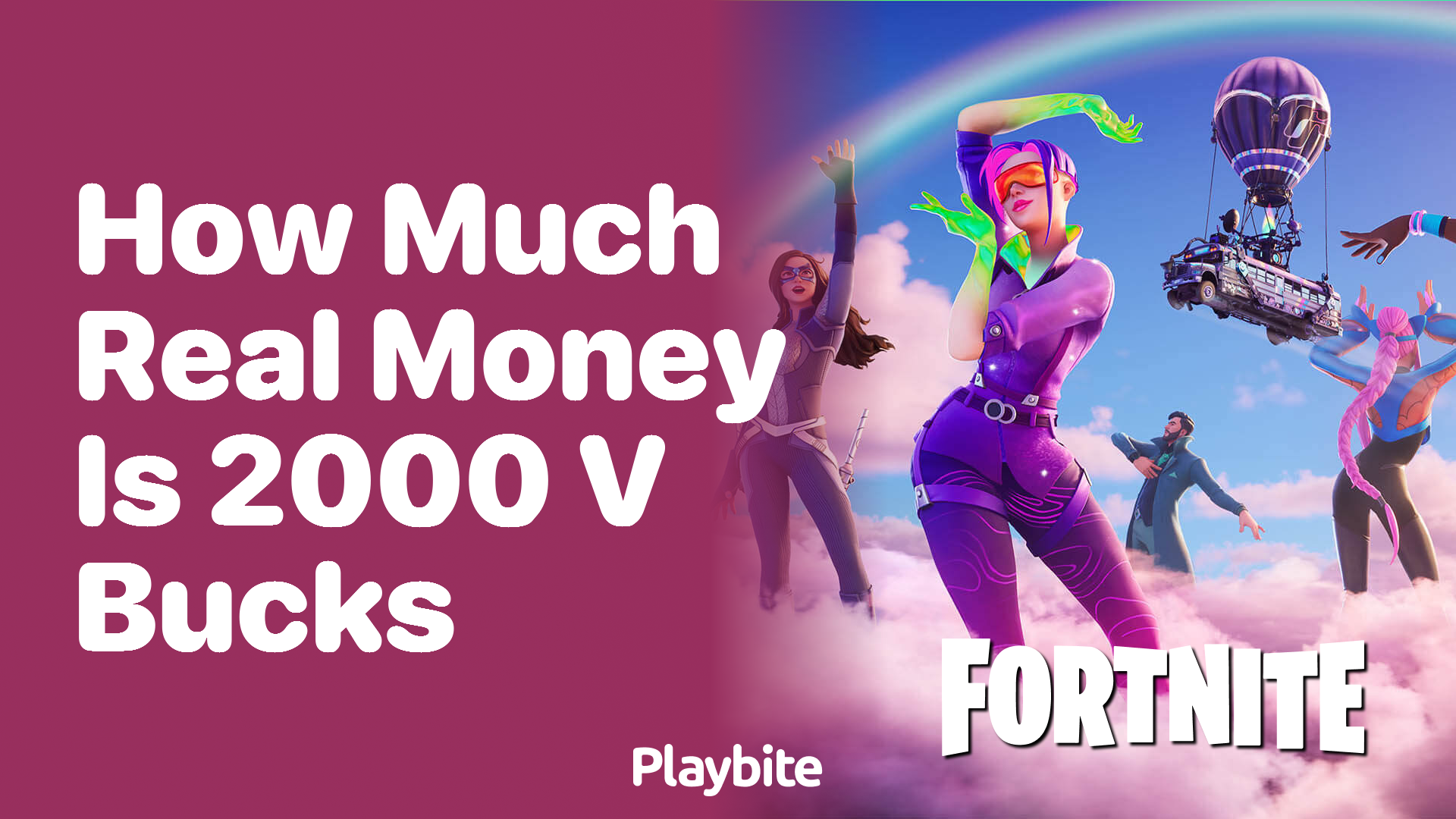 How Much Real Money is 2000 V-Bucks Worth?