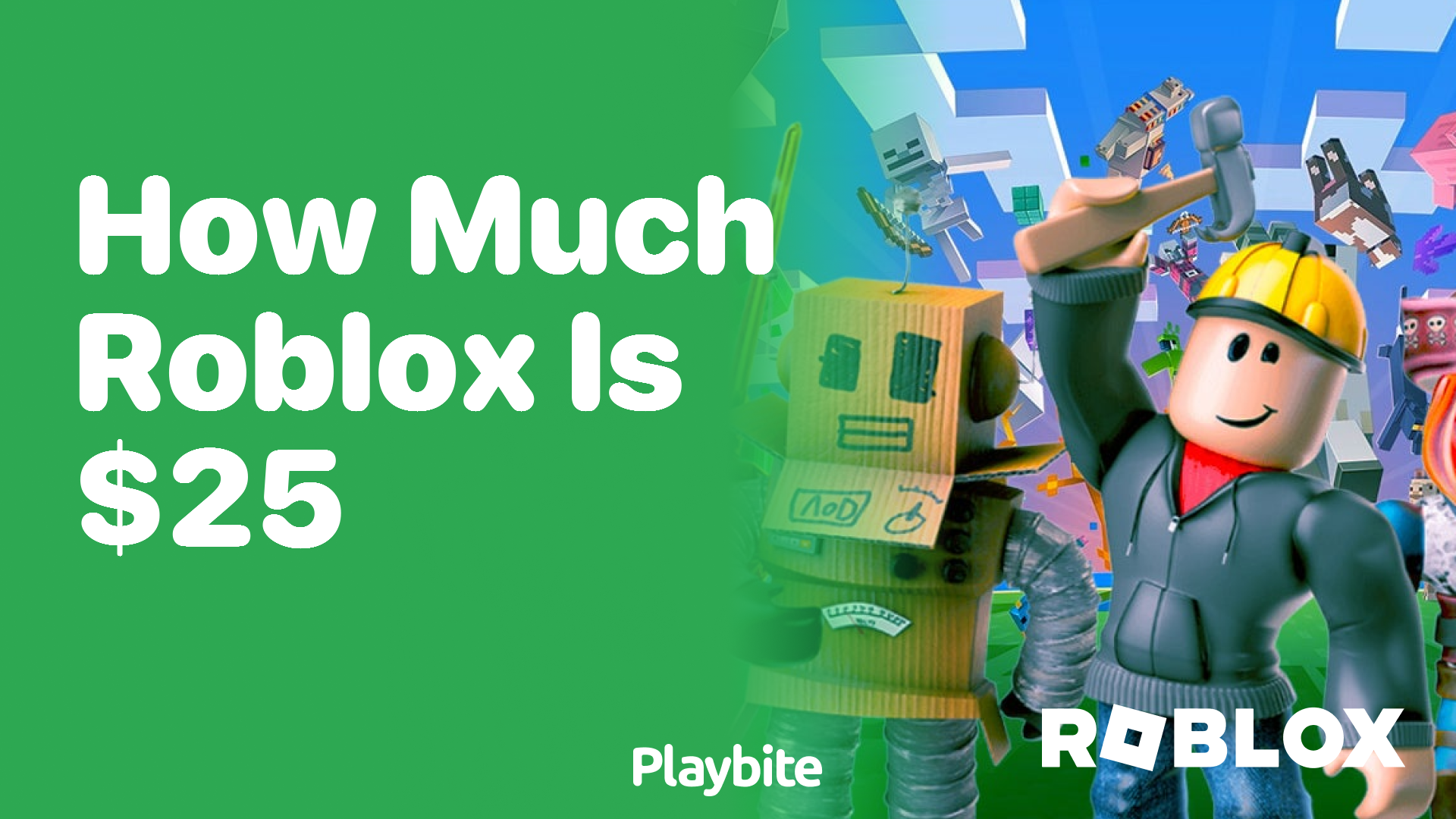 How Much Robux Can You Get With $25?