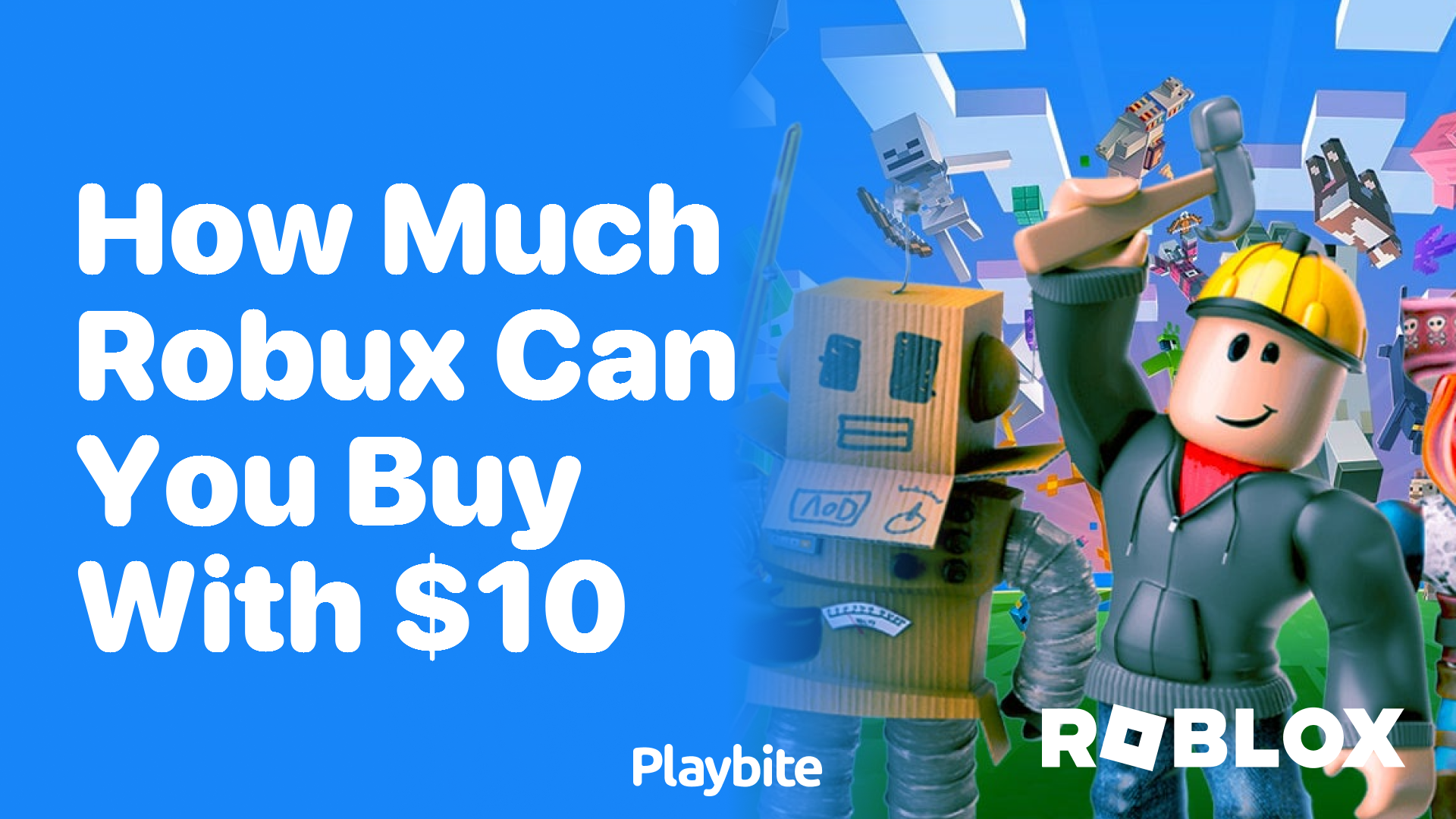 How Much Robux Can You Buy With $10?