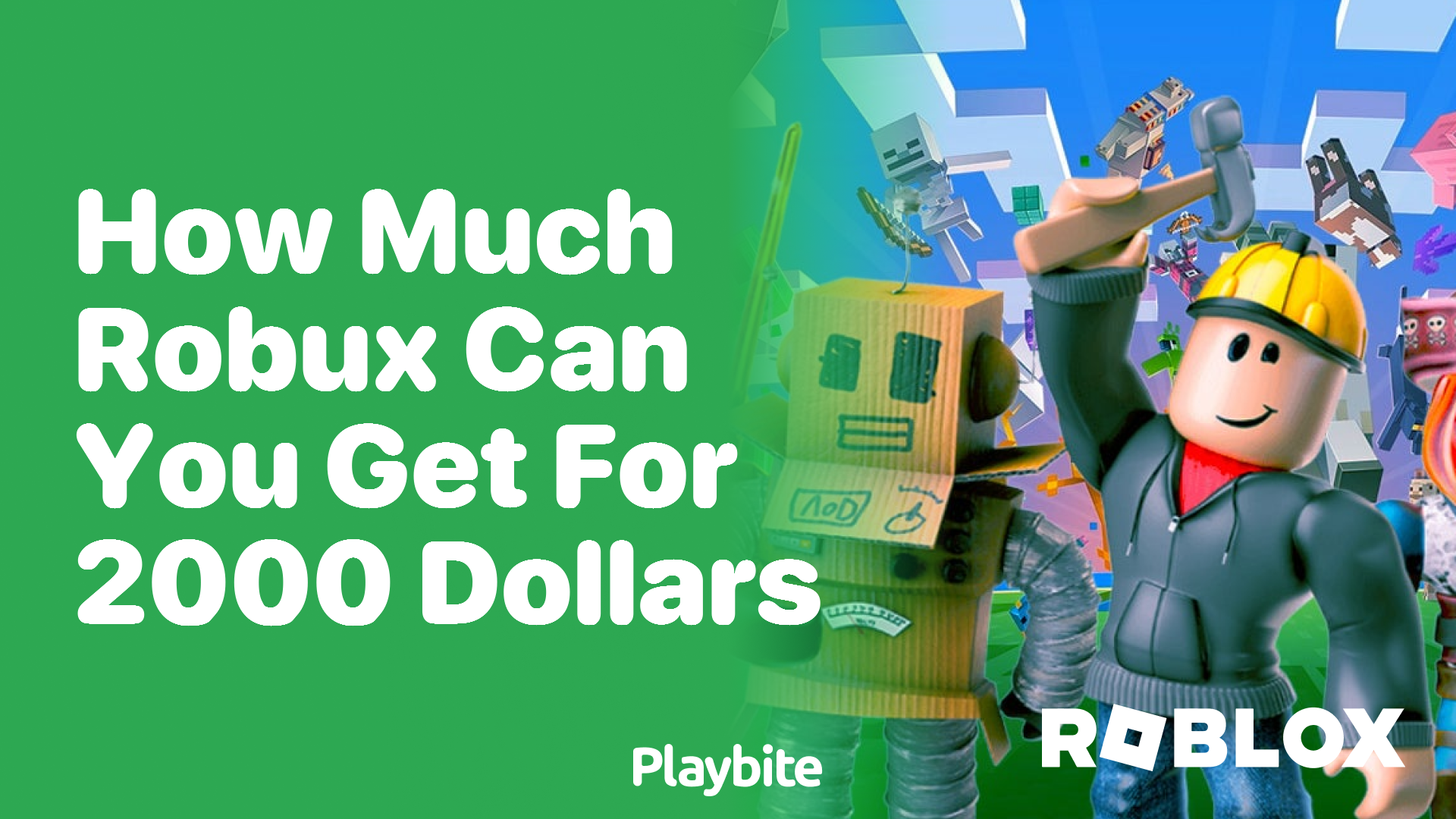 How Much Robux Can You Get for $2000?