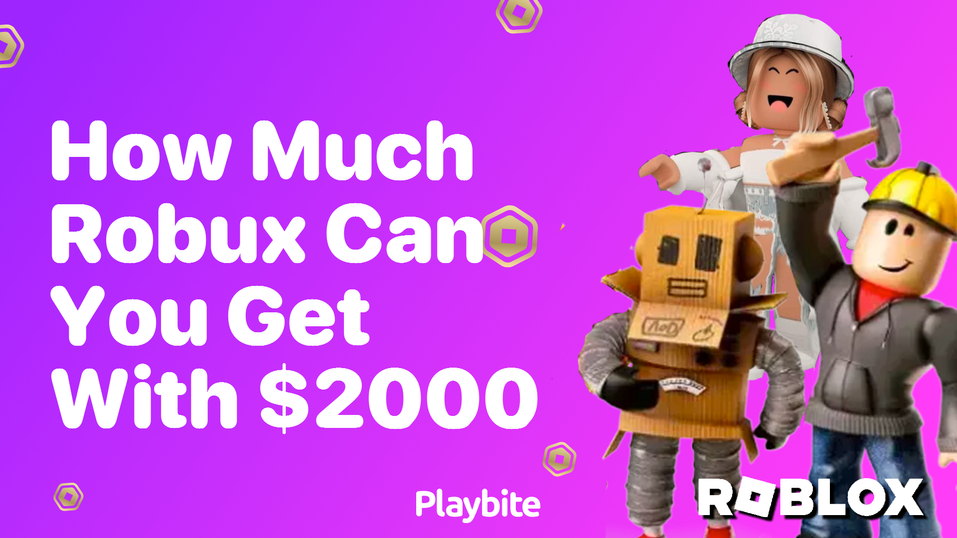 How Much Robux Can You Get with $2000?
