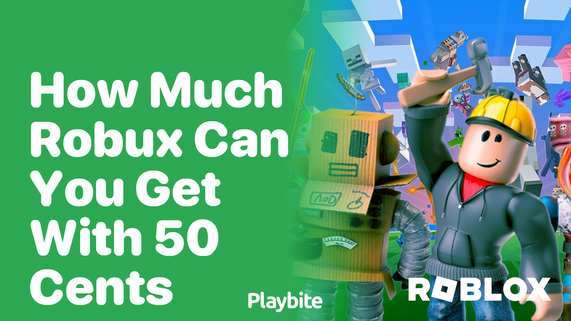 How Much Robux Can You Get with 50 Cents?