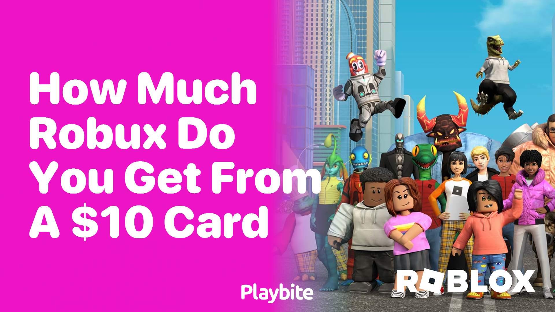 How Much Robux Do You Get From a $10 Card?
