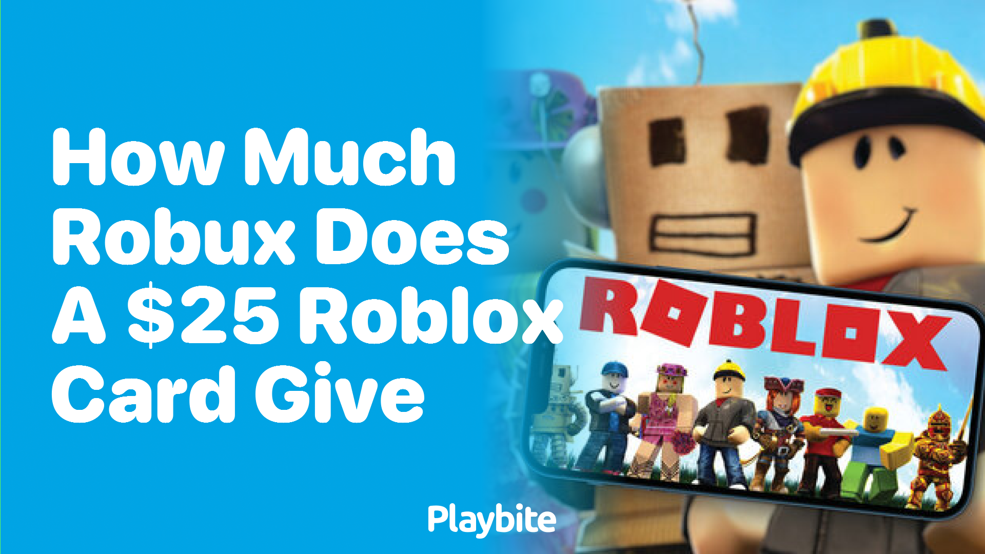 How Much Robux Does a $25 Roblox Card Give You?