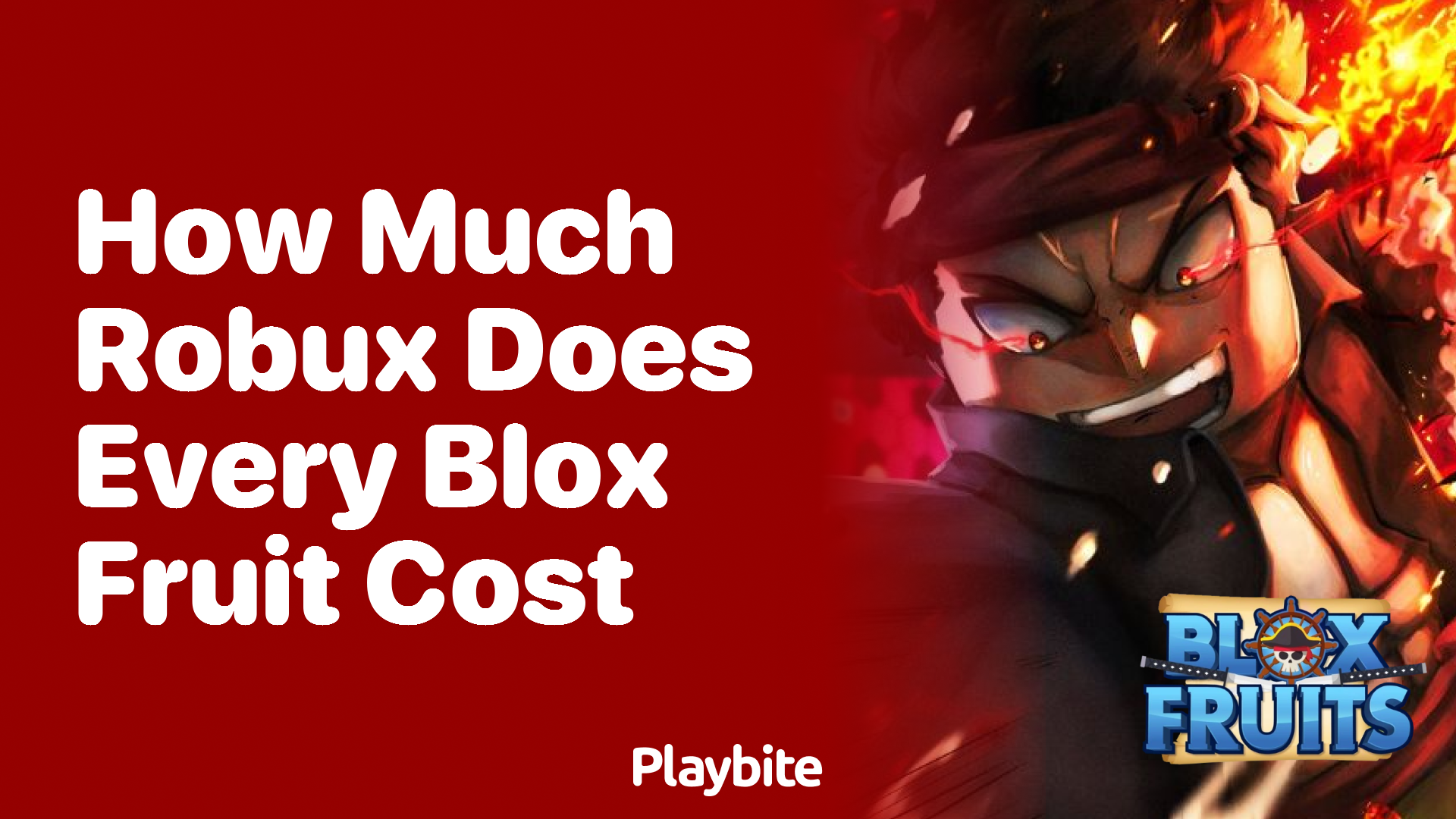 How Much Robux Does Every Blox Fruit Cost?