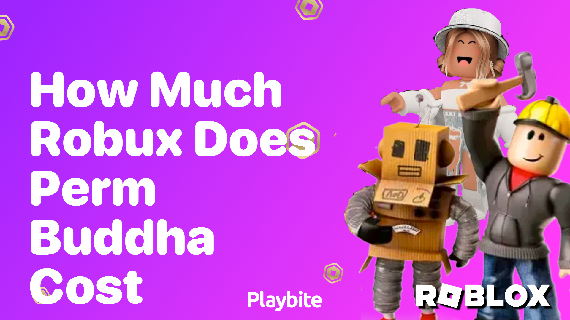 How Much Robux Does Perm Buddha Cost?