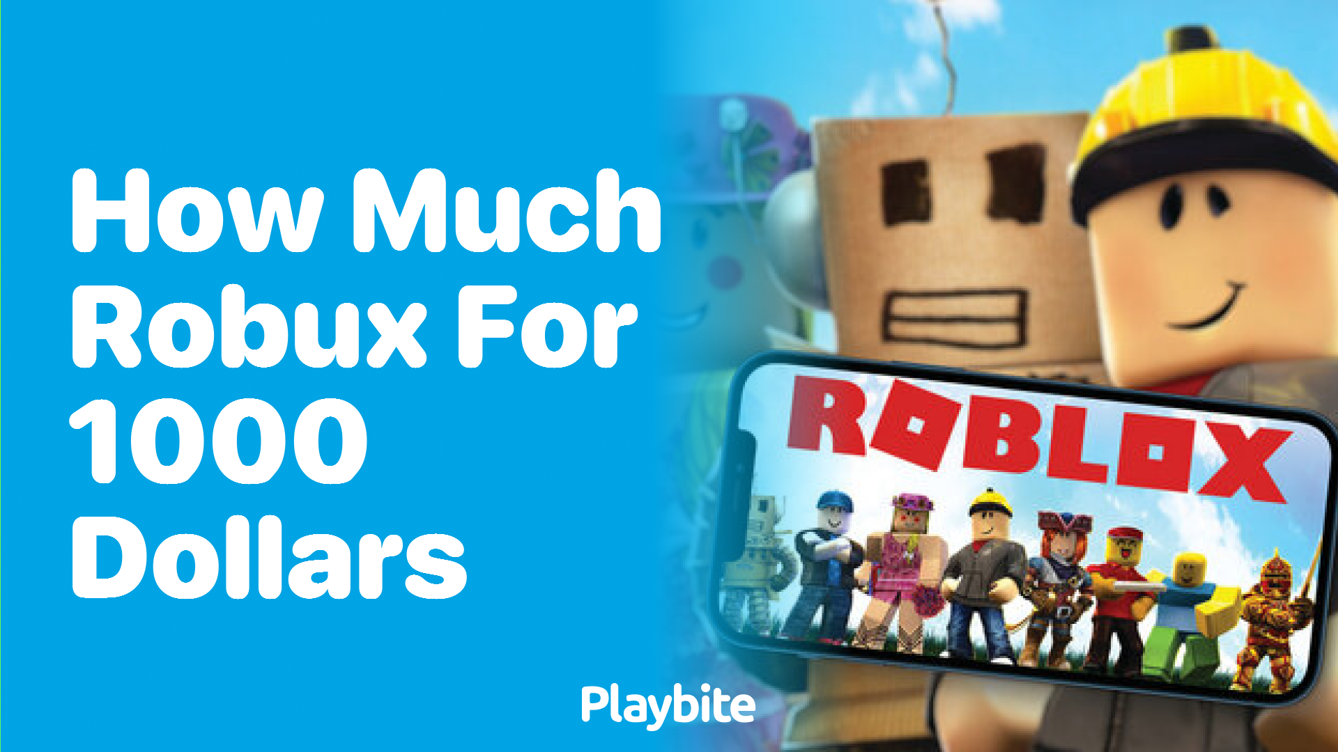 How Much Robux Can You Get for $1000?