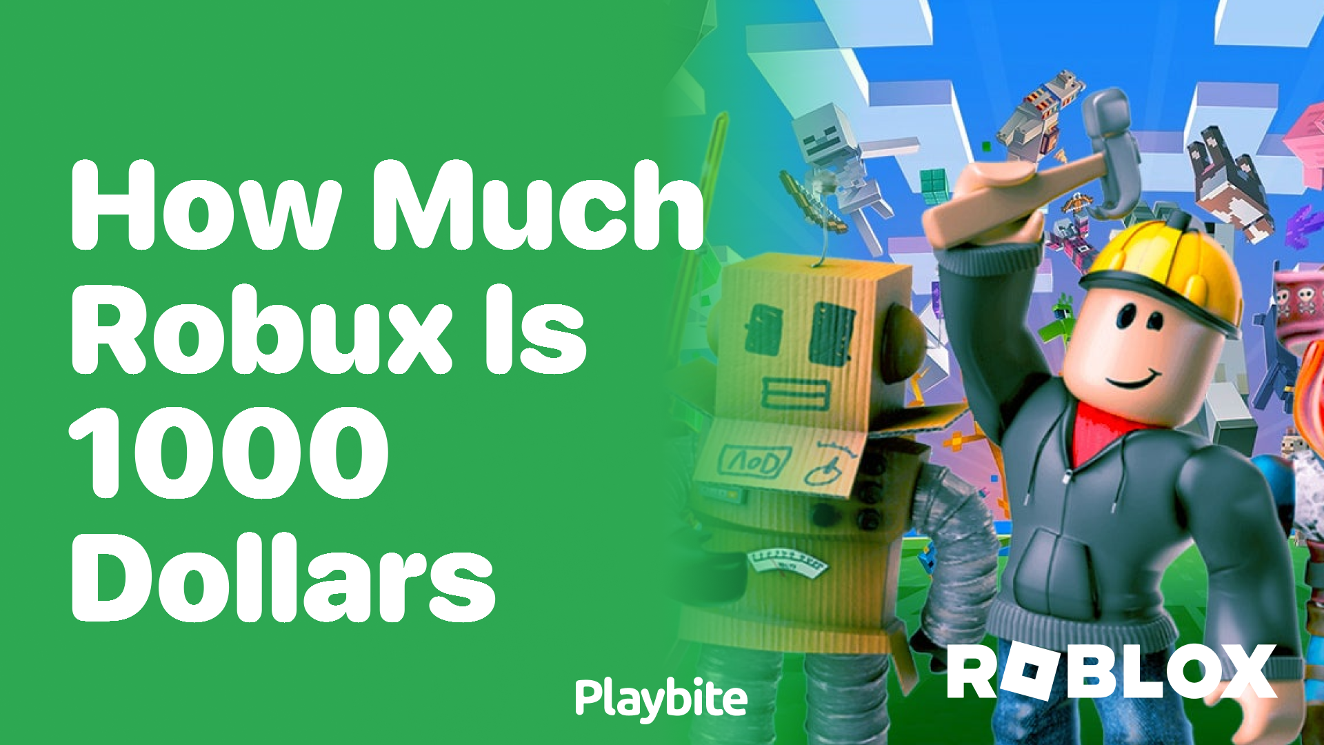 How Much Robux Can You Get with $1000?