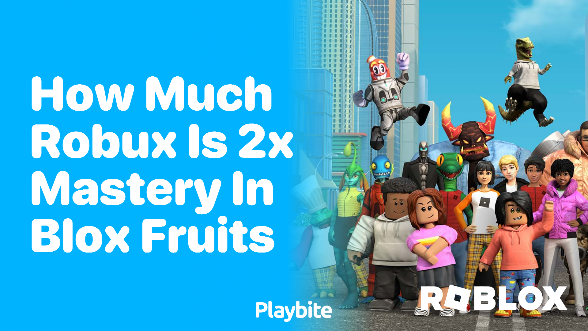 How Much Robux is 2x Mastery in Blox Fruits?