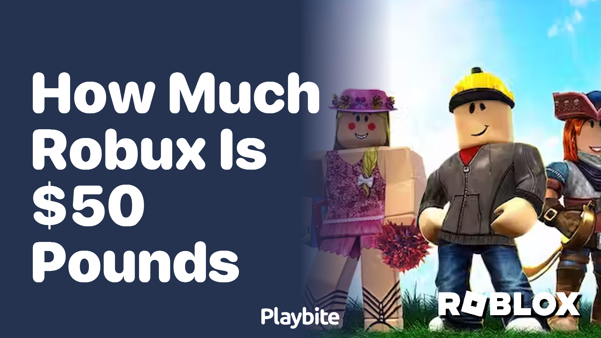 How Much Robux Can You Get for £50?