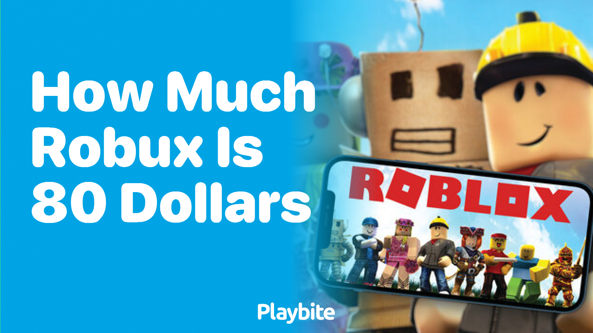 How Much Robux Can You Get with 80 Dollars?