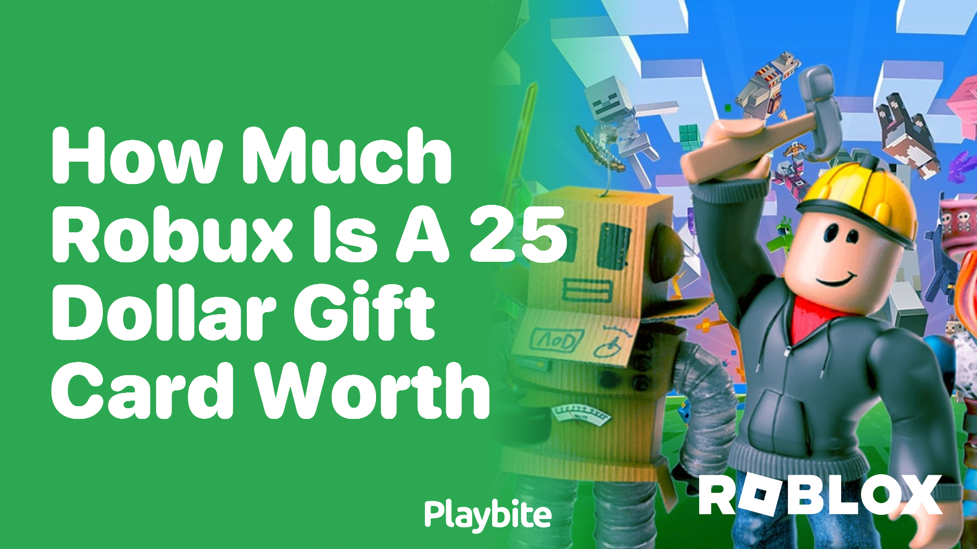 How Much Robux is a $25 Gift Card Worth?