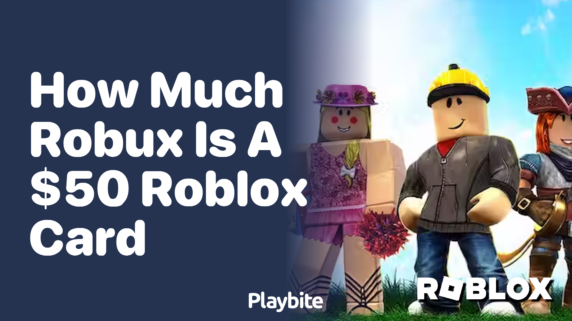How Much Robux Does a $50 Roblox Card Get You?
