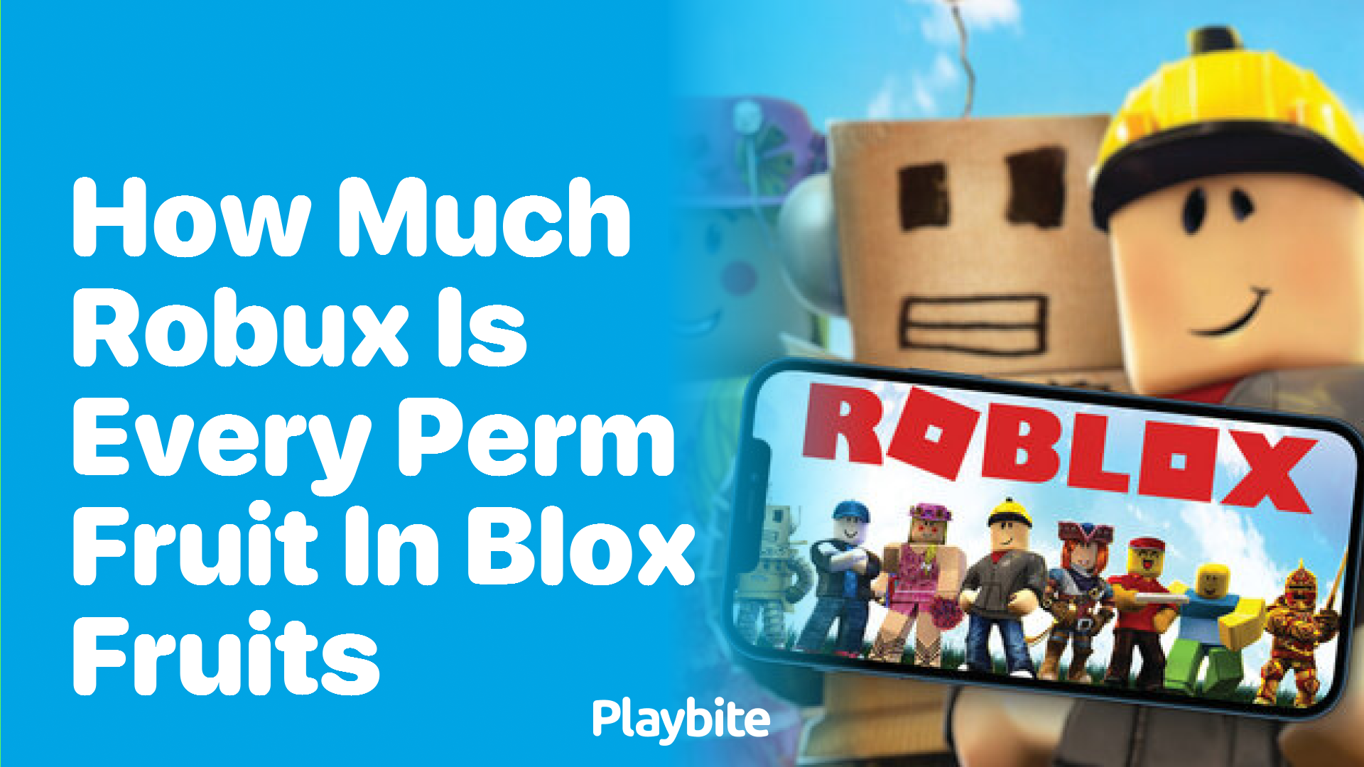 How Much Robux is Every Perm Fruit in Blox Fruits?