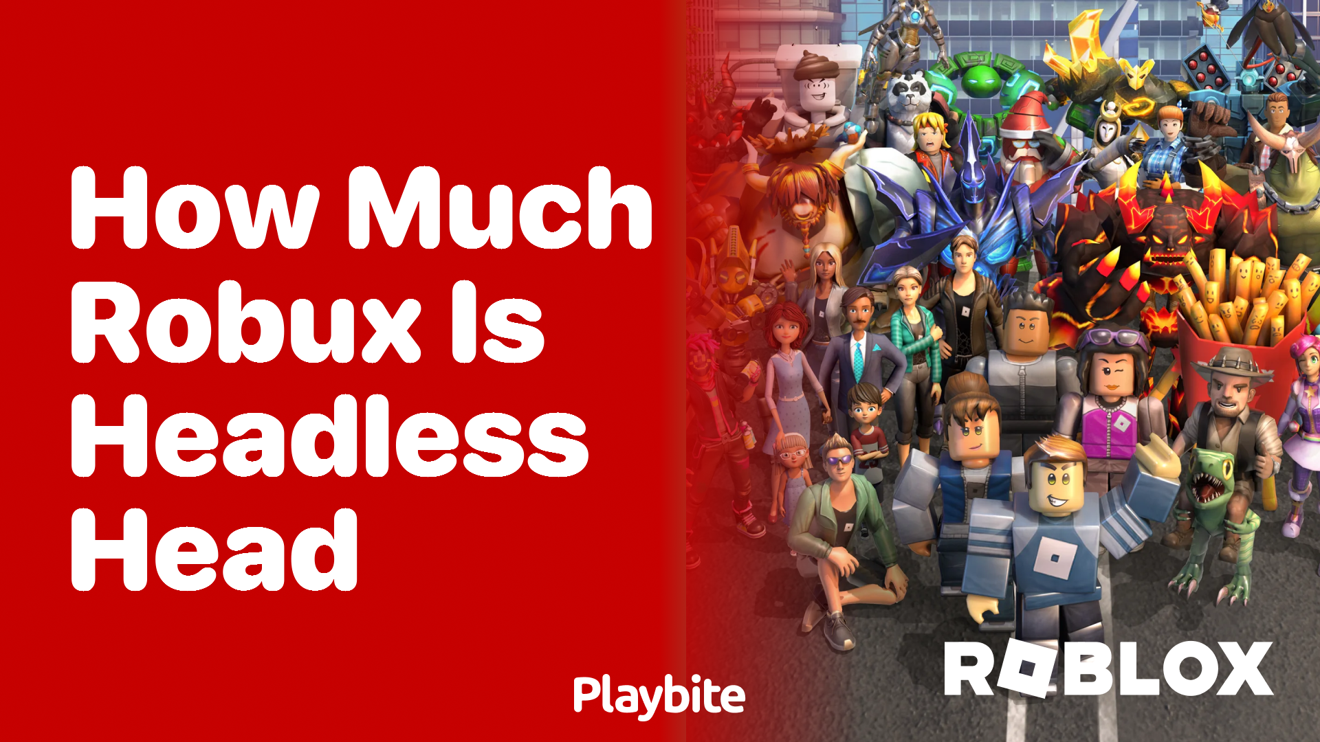 How Much Robux is the Headless Head in Roblox?