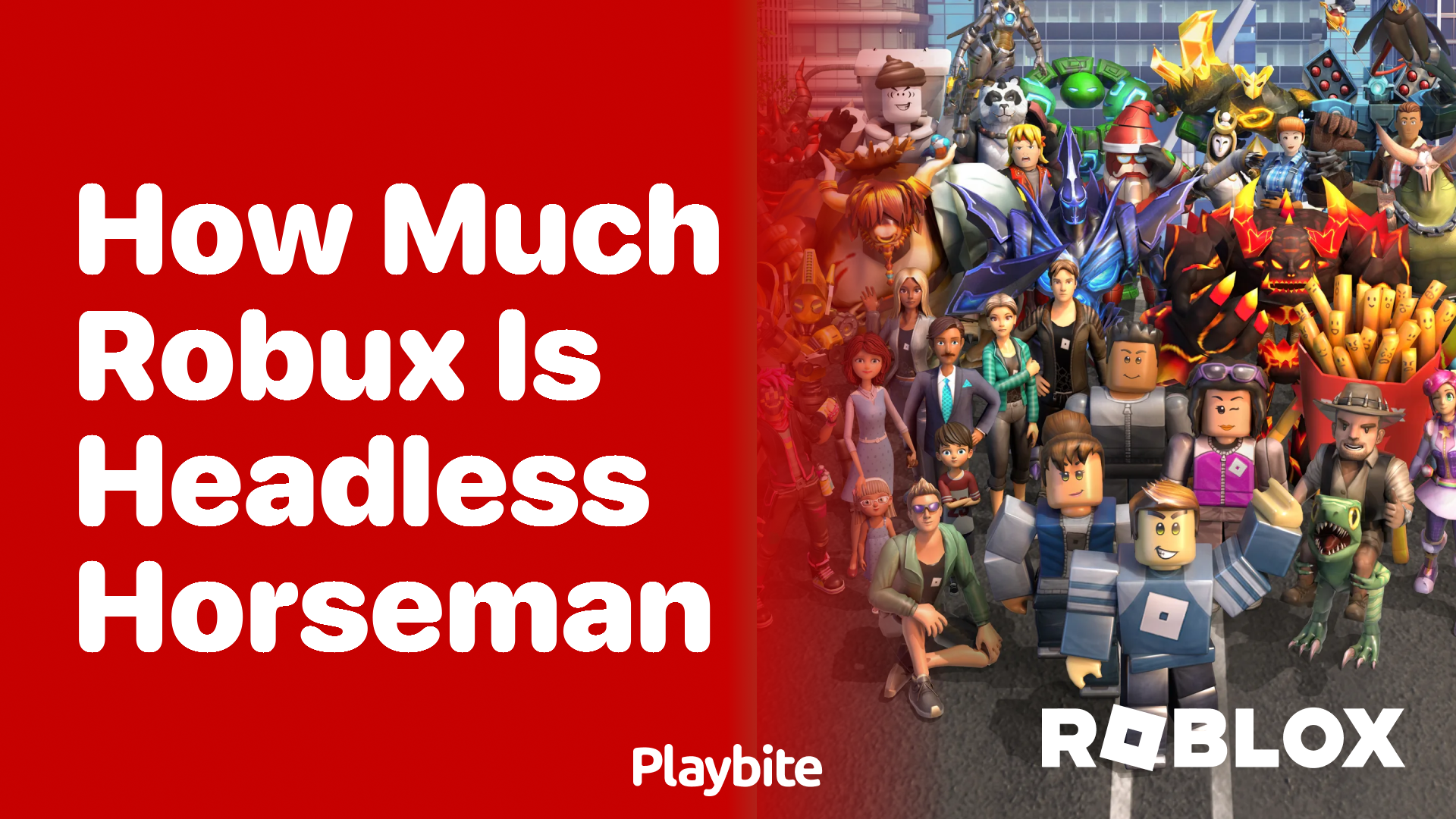 How Much Robux is the Headless Horseman?