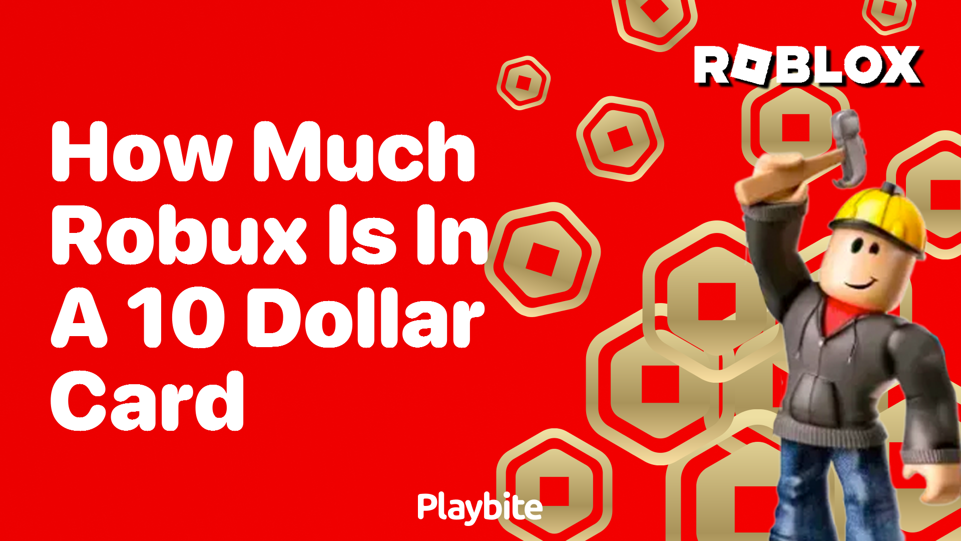 How Much Robux Is in a $10 Card?