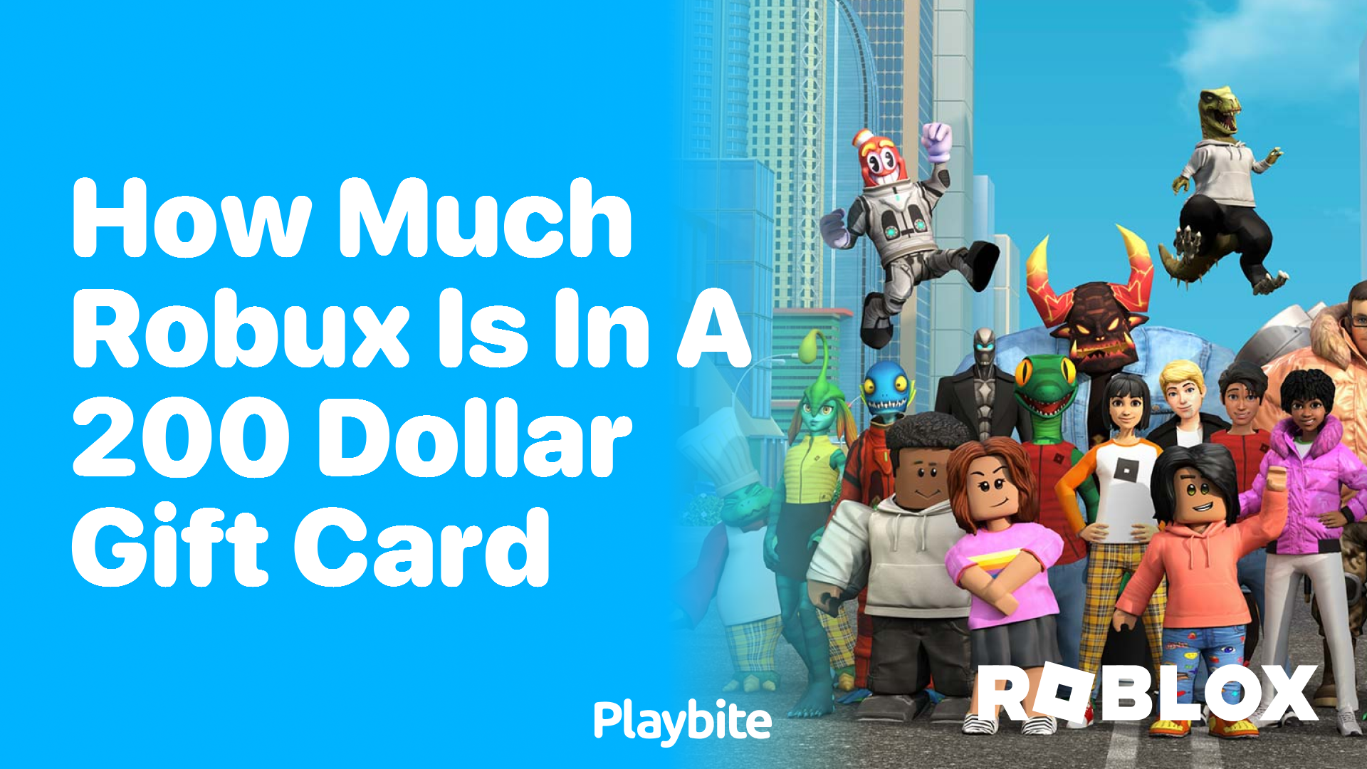 How Much Robux Is in a $200 Gift Card?
