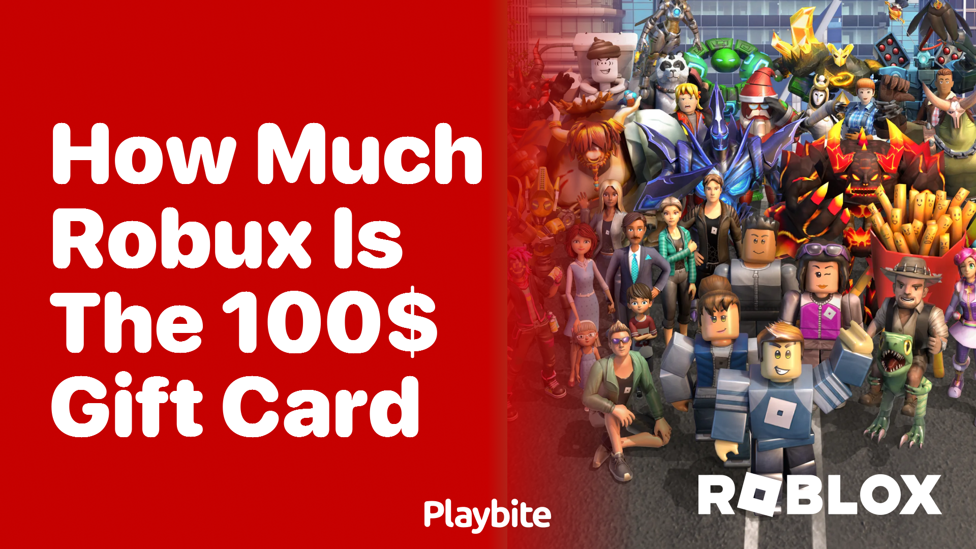 How Much Robux Does a $100 Gift Card Get You?