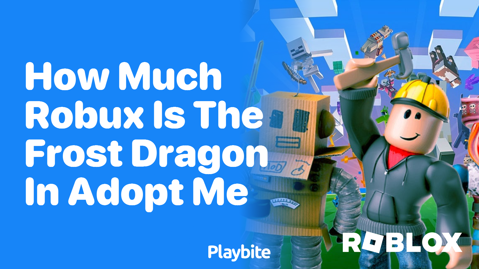 How Much Robux is the Frost Dragon in Adopt Me?