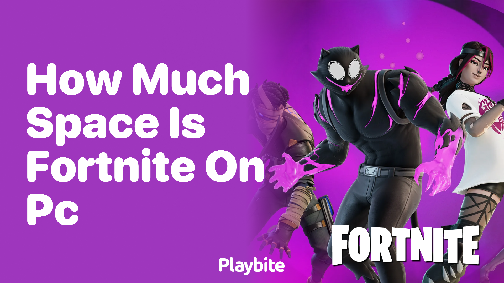 How Much Space Does Fortnite Take on a PC?