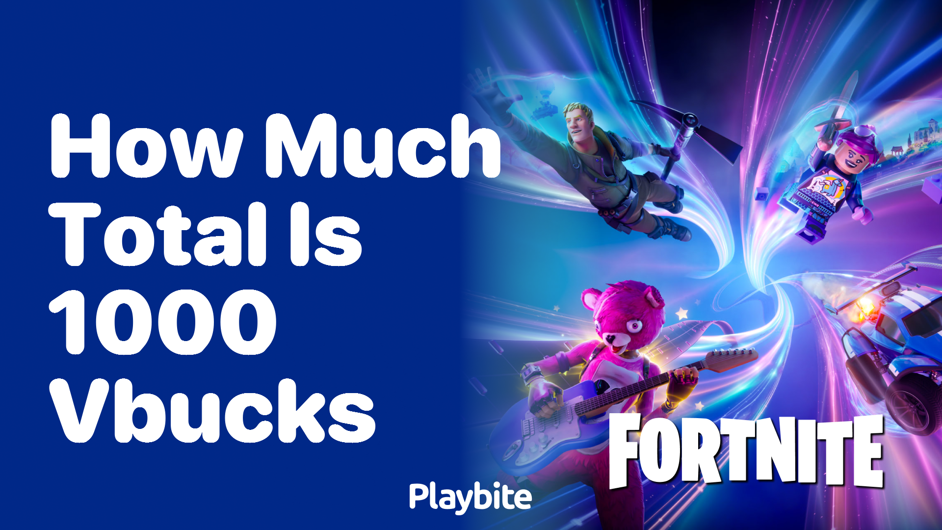How Much Total is 1000 V-Bucks?
