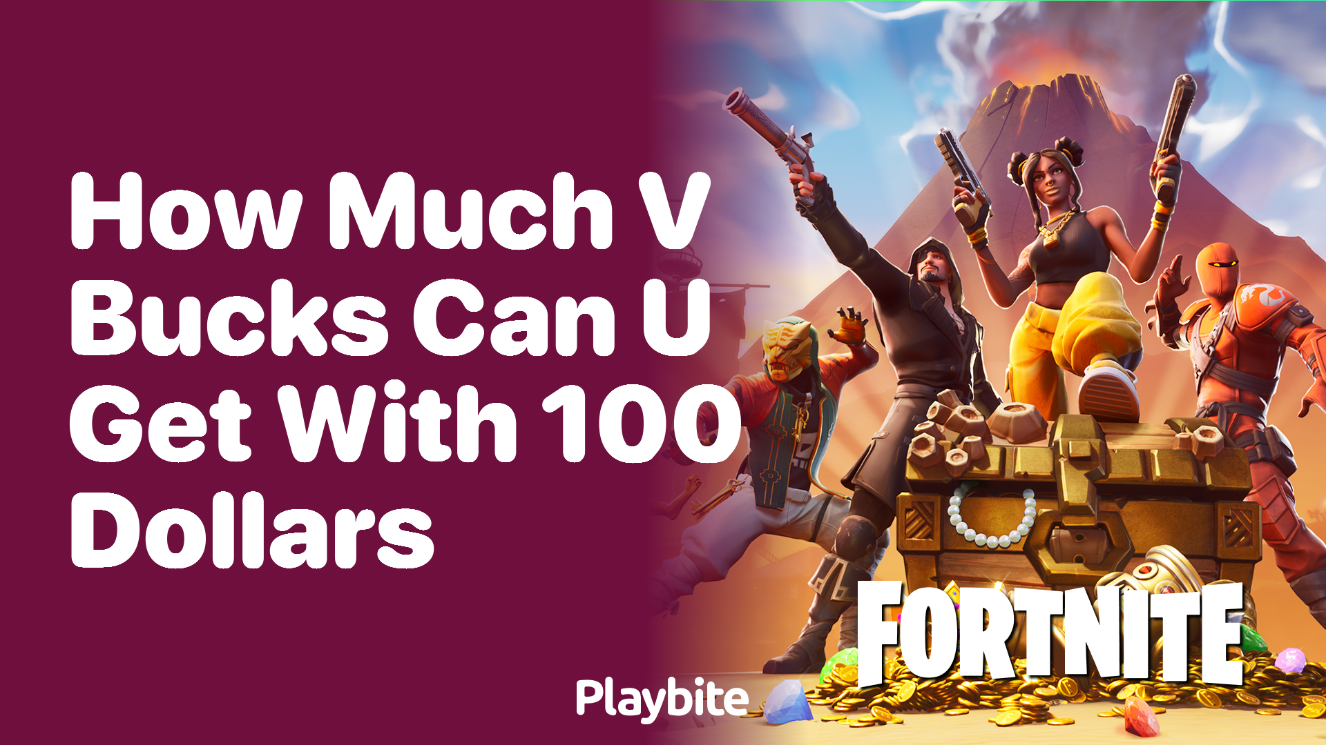 How Much V-Bucks Can You Get With 100 Dollars?