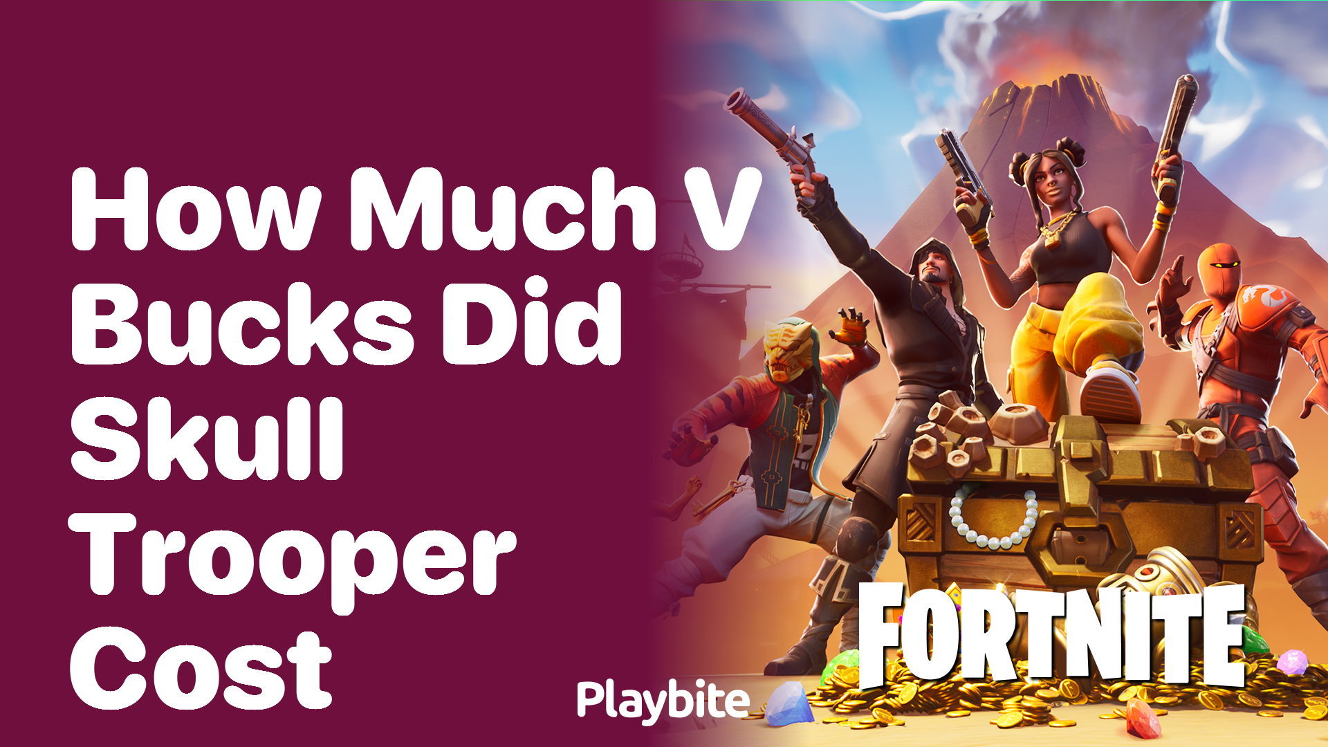 How Much V-Bucks Did Skull Trooper Cost in Fortnite?