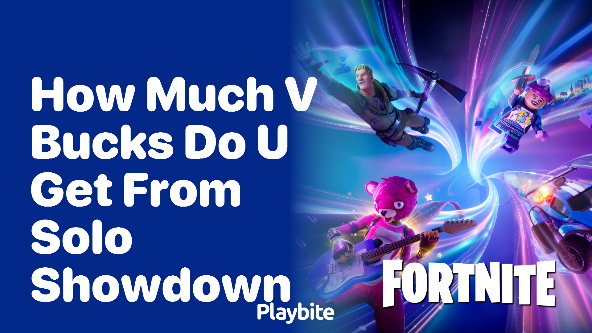 How Much V-Bucks Do You Get from Solo Showdown in Fortnite?