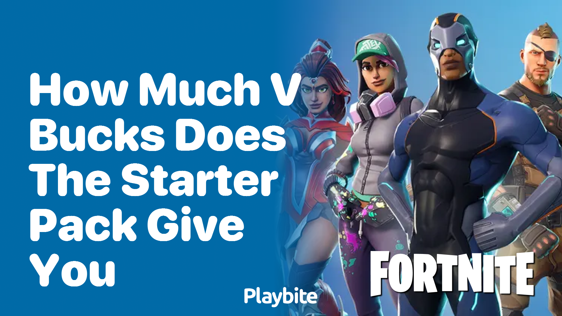How Much V-Bucks Does the Fortnite Starter Pack Give You?
