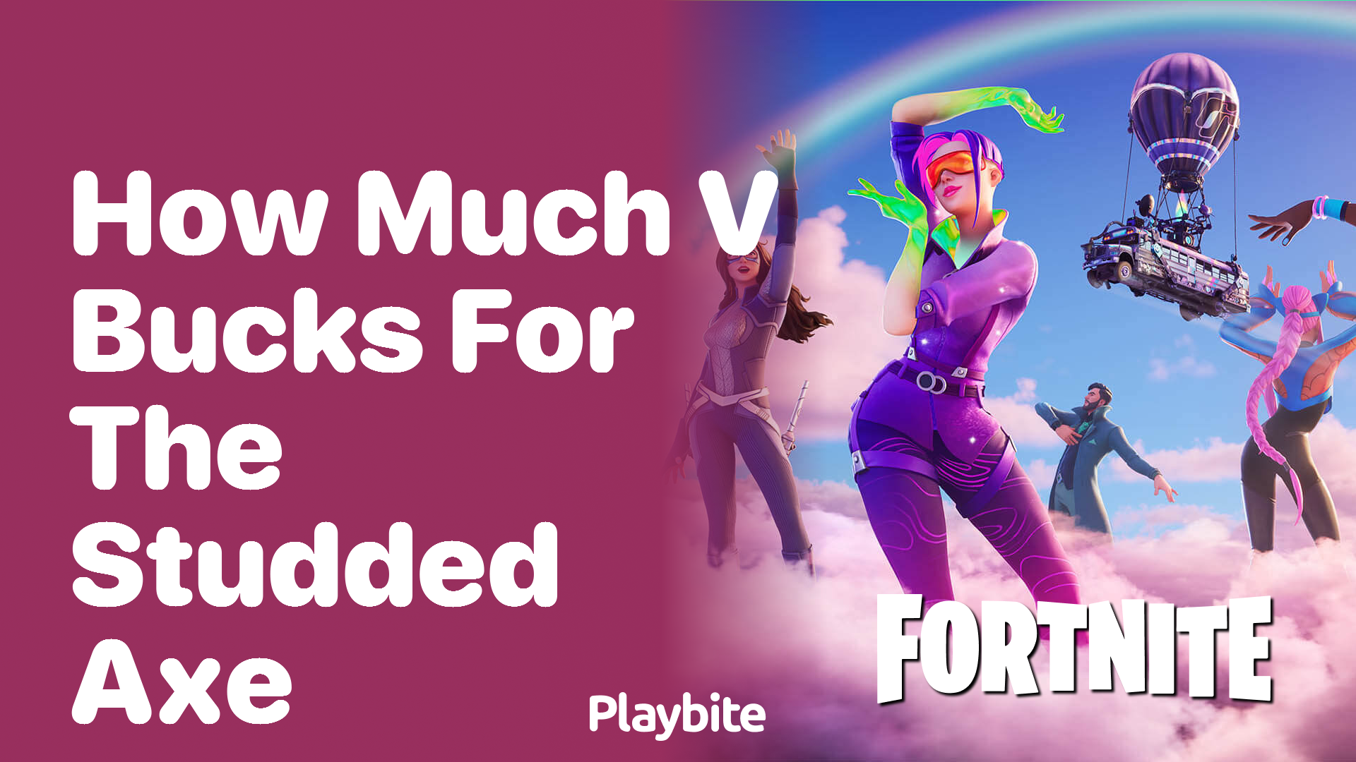 How Much V-Bucks for the Studded Axe in Fortnite?