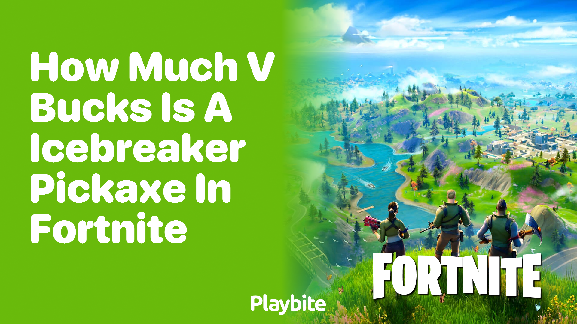 How Much V-Bucks is an Icebreaker Pickaxe in Fortnite?