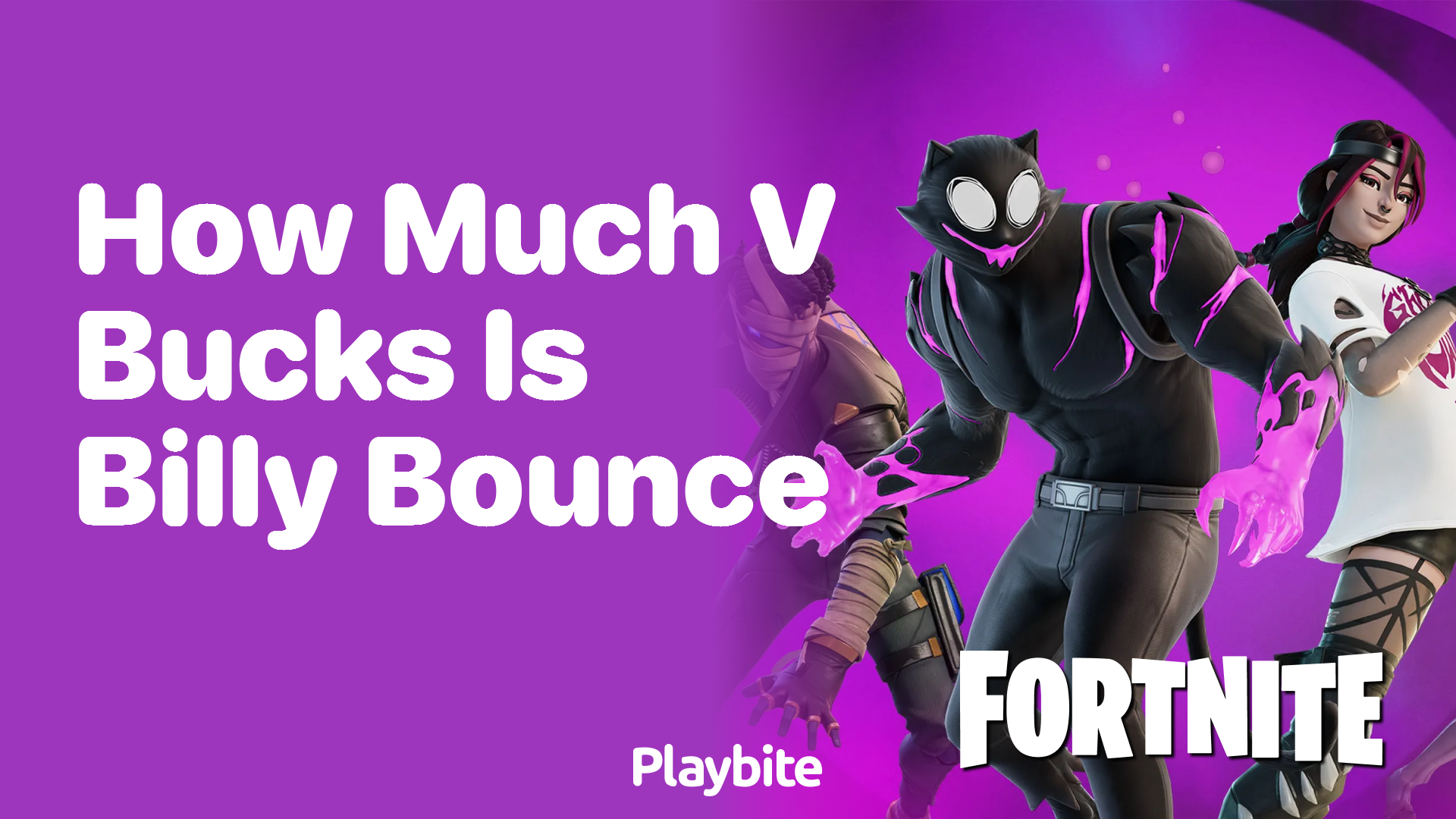 How Much V-Bucks is the Billy Bounce Emote in Fortnite?
