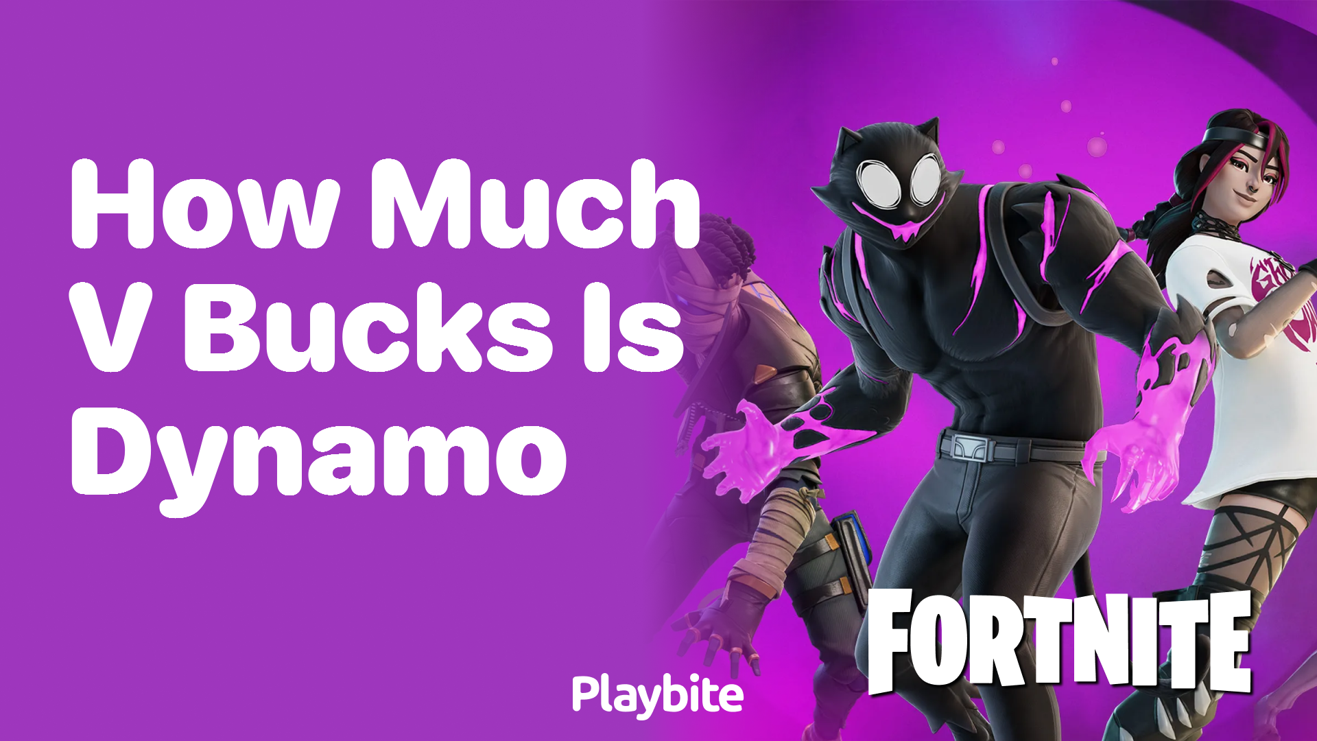 How Much V-Bucks Does Dynamo Cost in Fortnite?