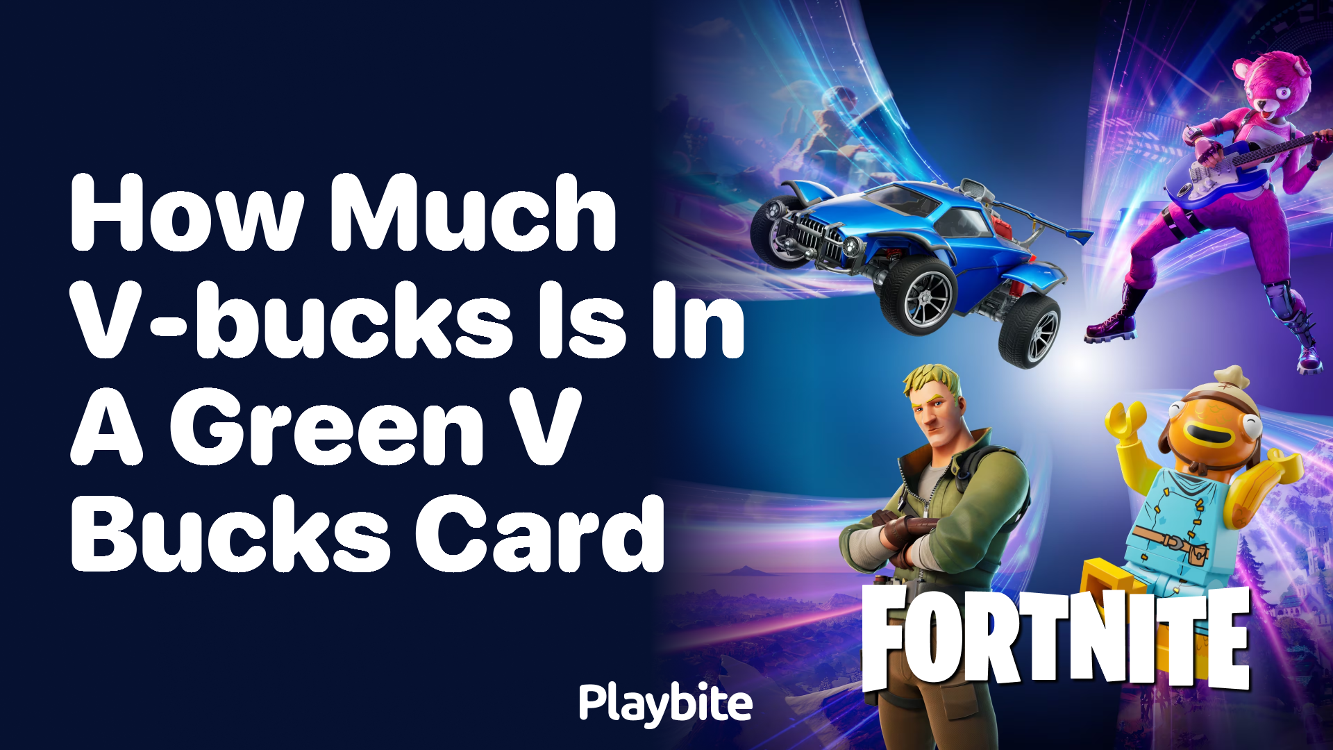 How Much V-Bucks Is in a Green V Bucks Card?