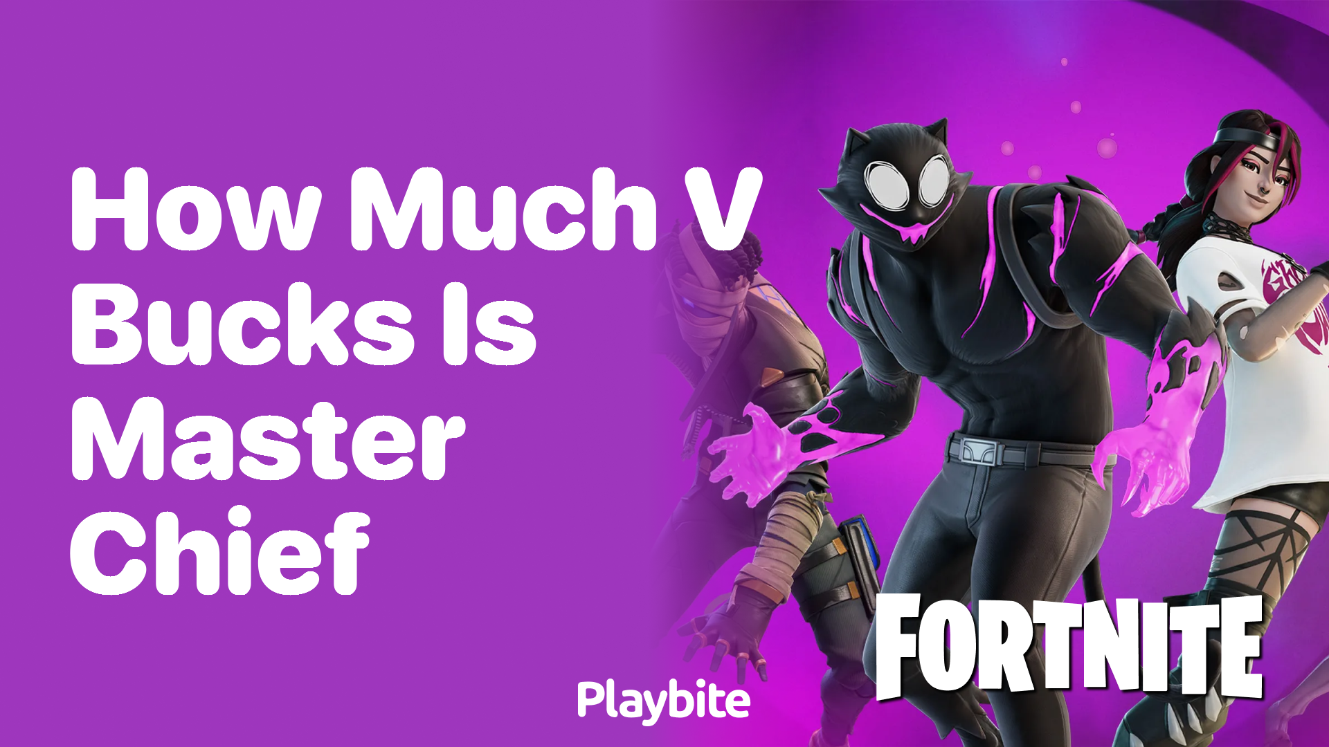 How Much V-Bucks is Master Chief in Fortnite?