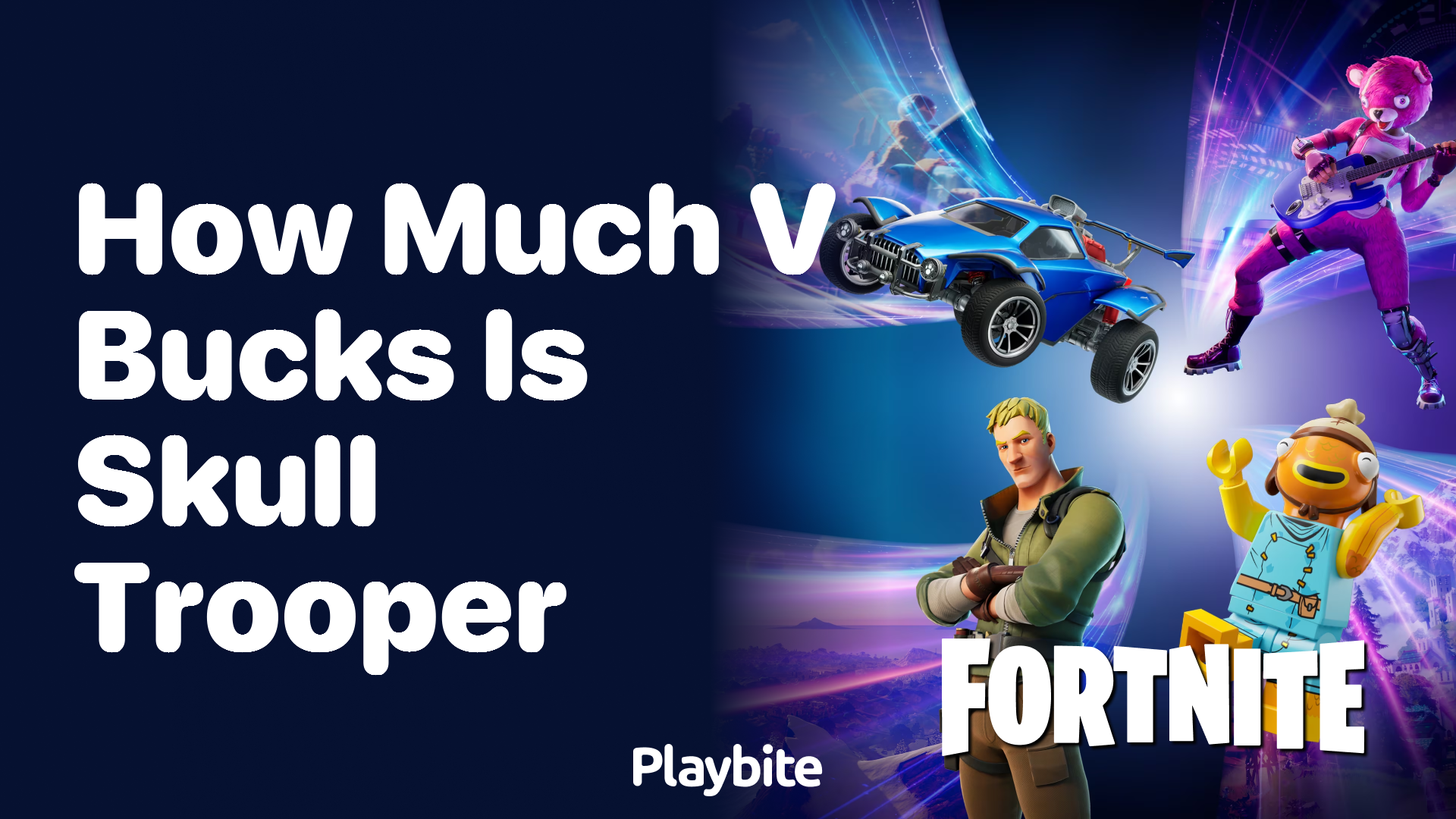 How Much V-Bucks Is Skull Trooper in Fortnite?