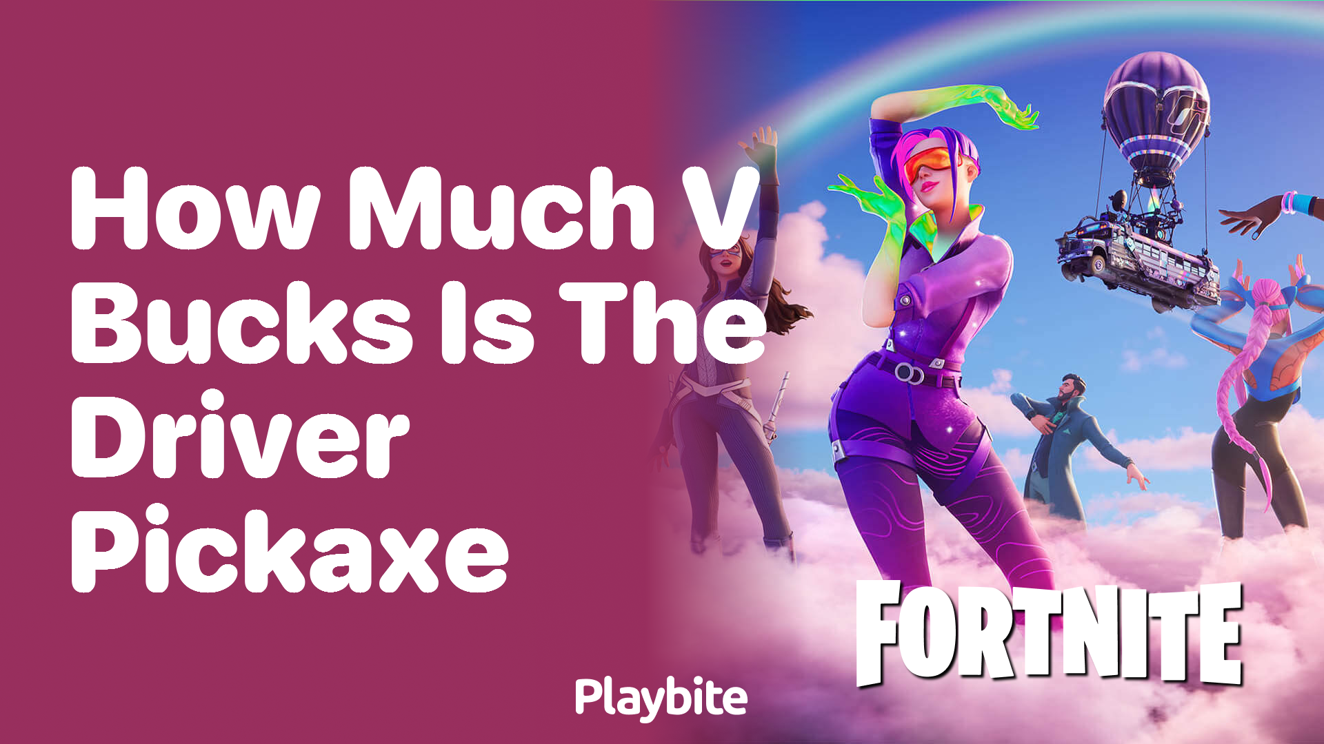How Much V-Bucks is the Driver Pickaxe in Fortnite?