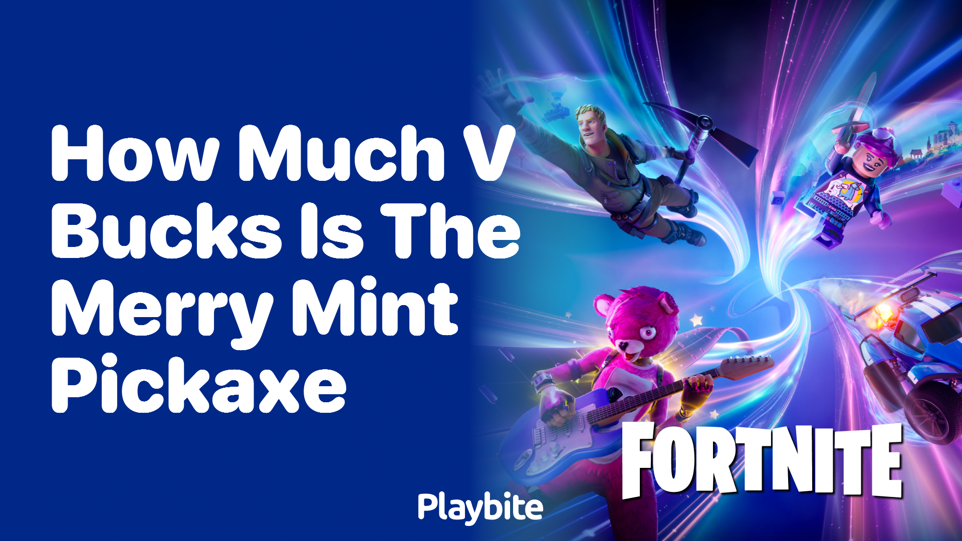 How Much V-Bucks Is the Merry Mint Pickaxe in Fortnite?